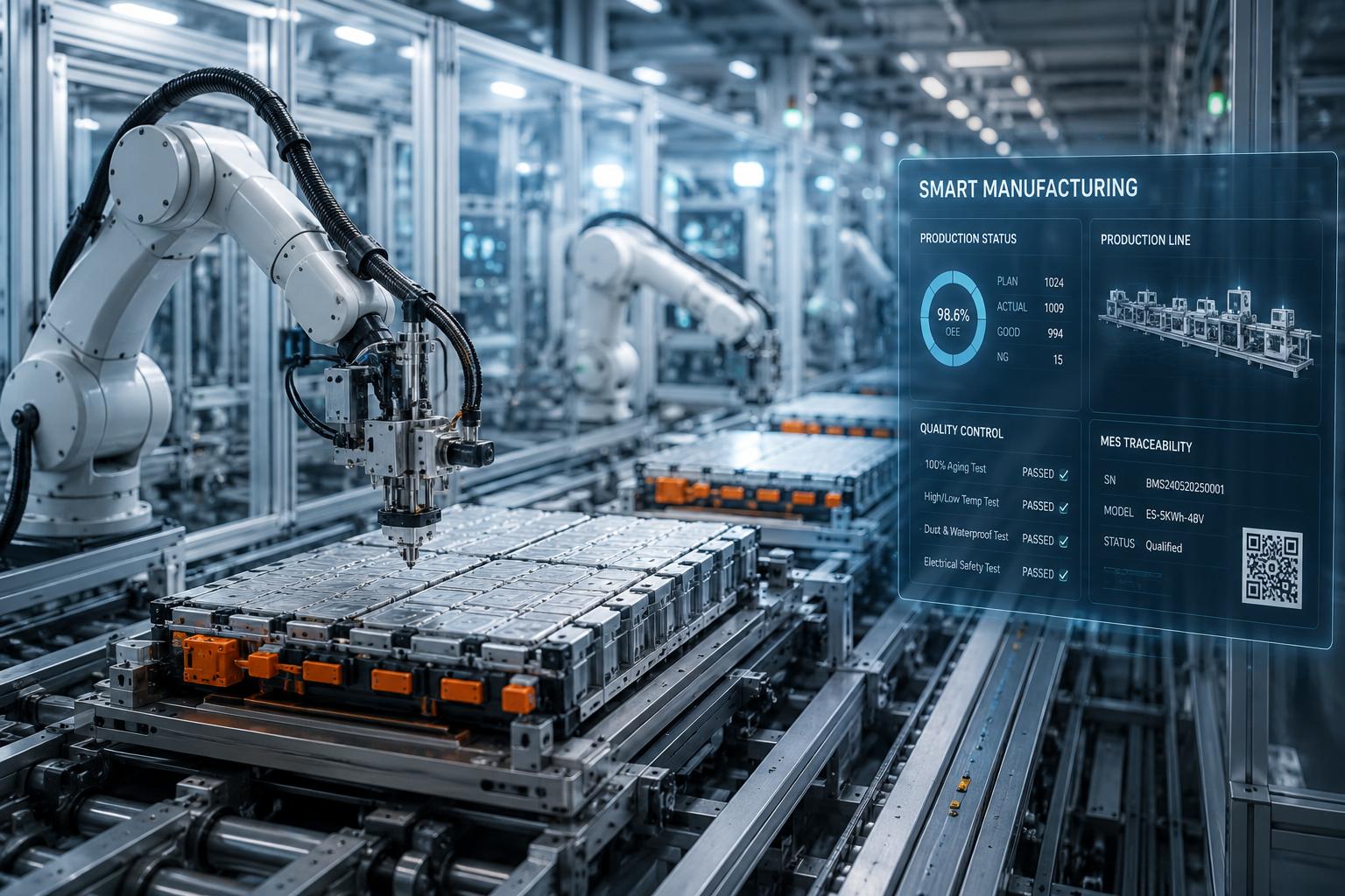 Advanced Battery Manufacturing Line