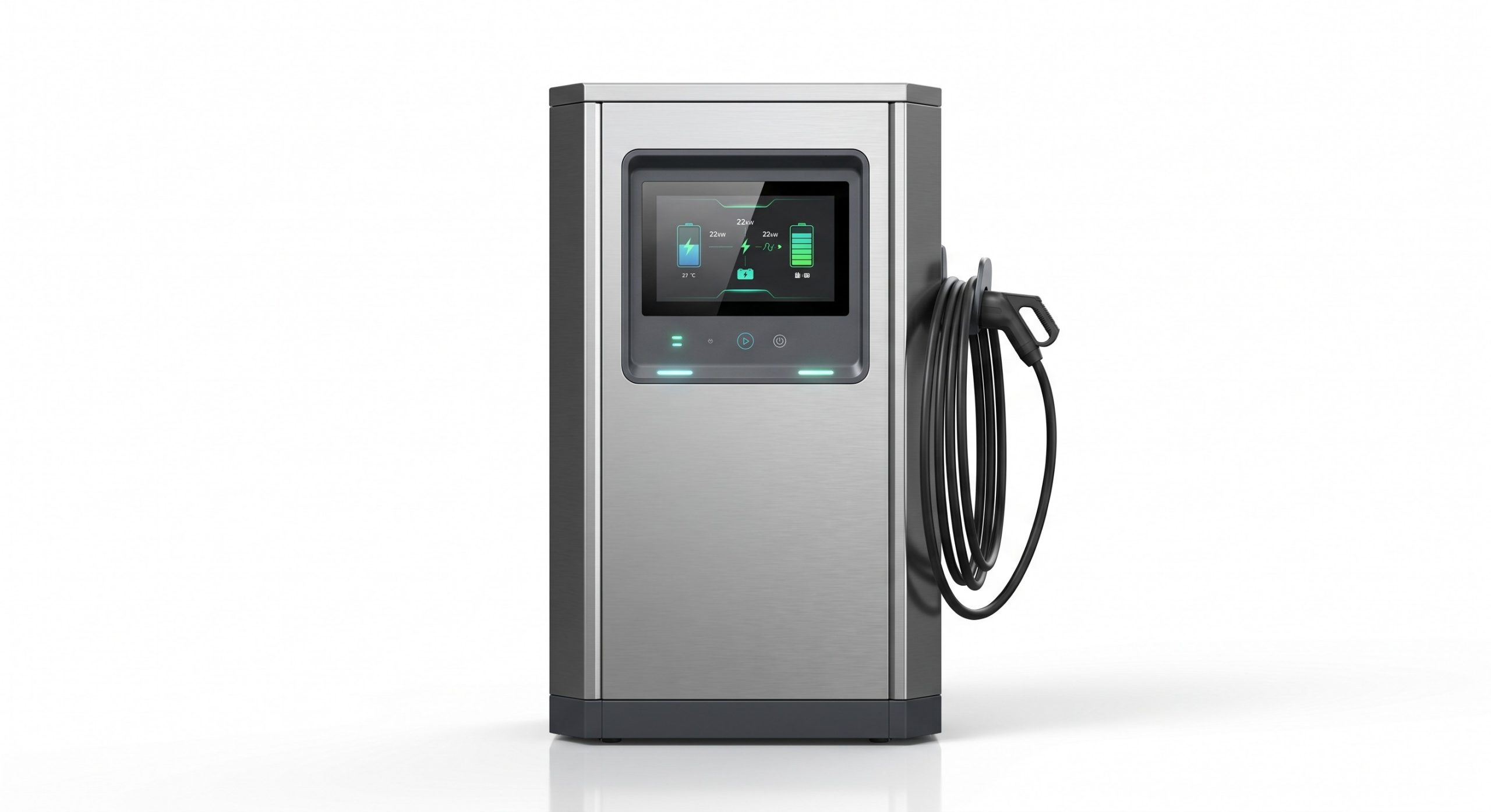 Buy Wallbox EV Charger | 22kW Dual-Gun Commercial EV Charging Station