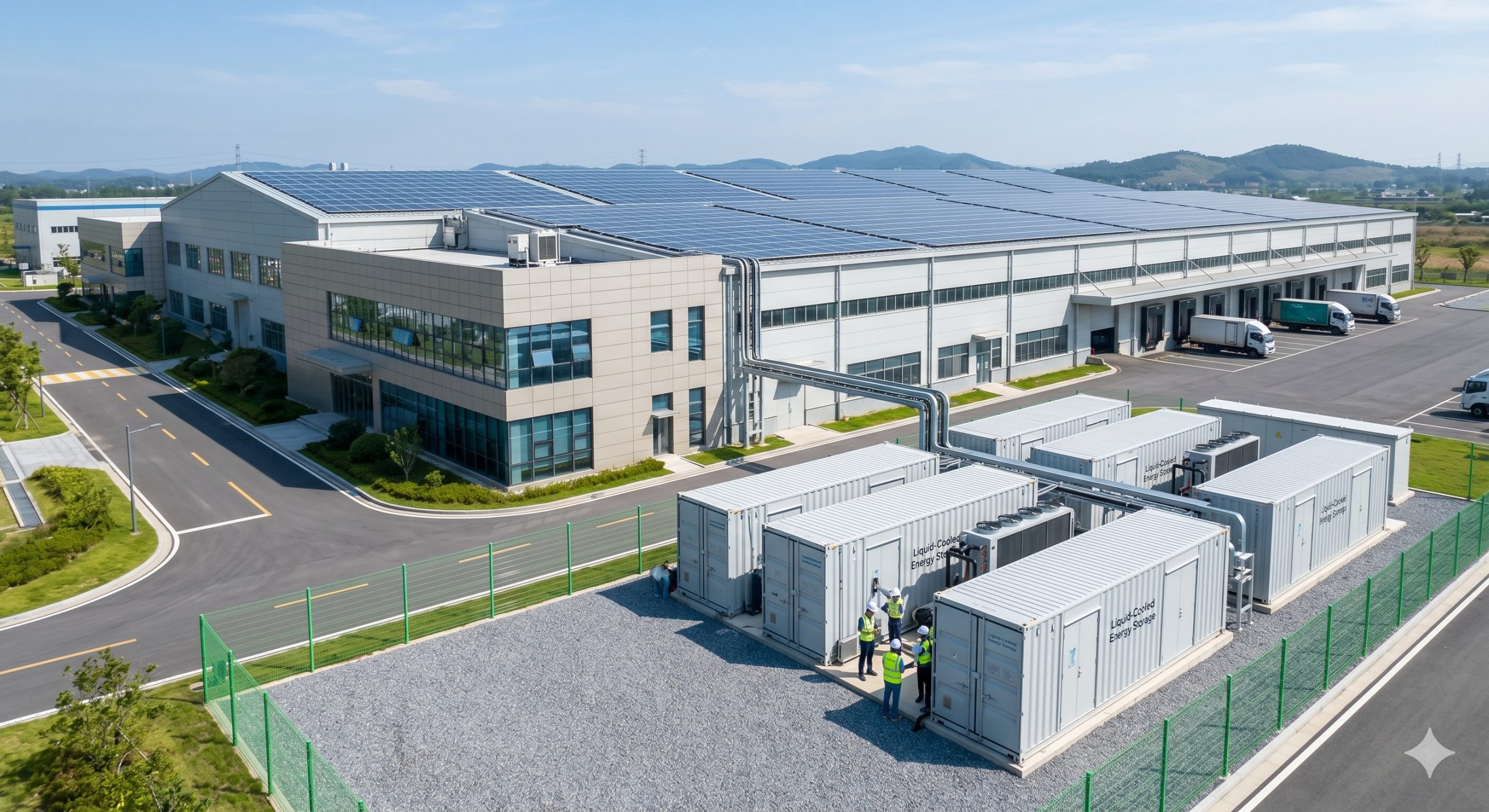 Buy Liquid-Cooled Energy Storage | High-Efficiency C&I BESS for EV Charging scenario 1