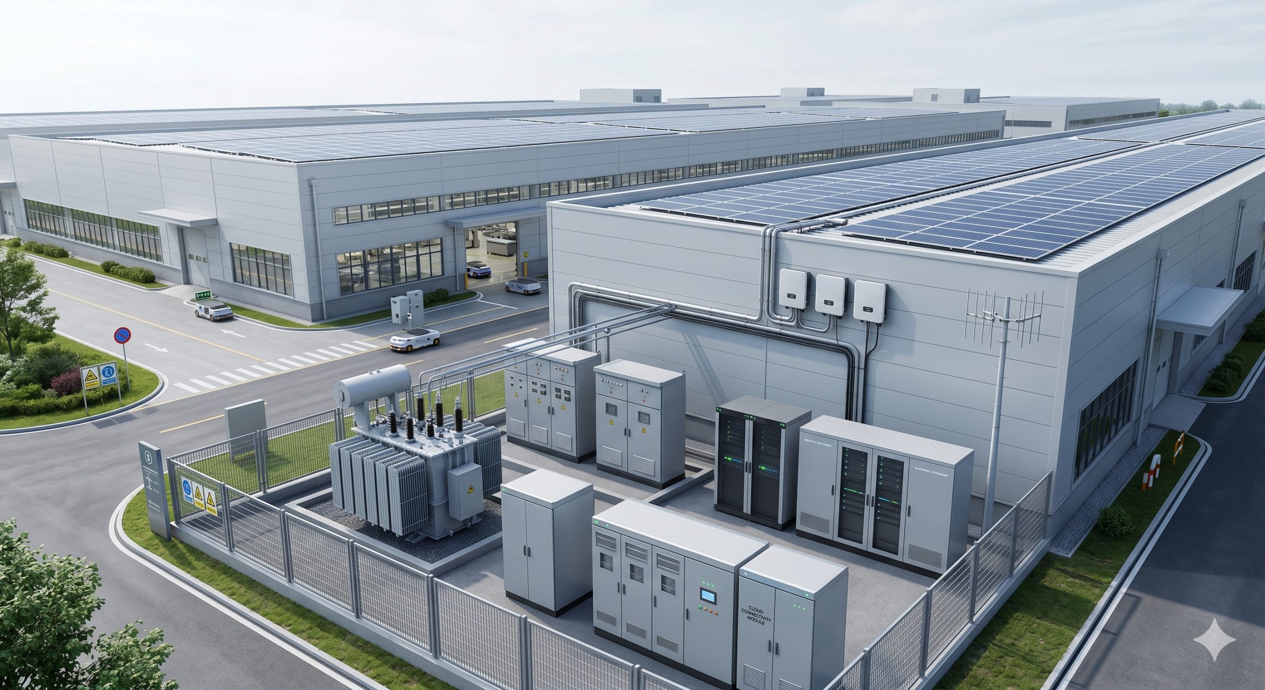 Ready to Deploy: Cloud Energy Management Commercial Battery ESS | 10-Year Warranty & Local O&M scenario 1