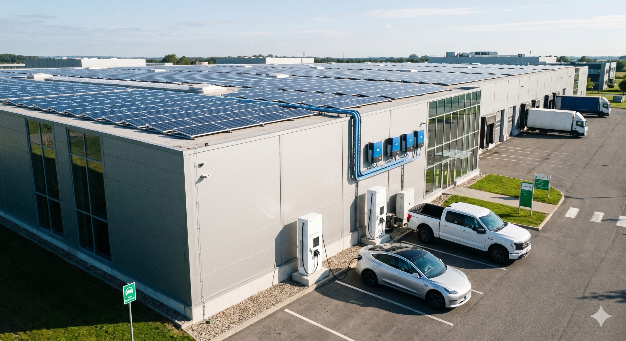 Buy Wallbox EV Charger | 22kW Dual-Gun Commercial EV Charging Station scenario 1