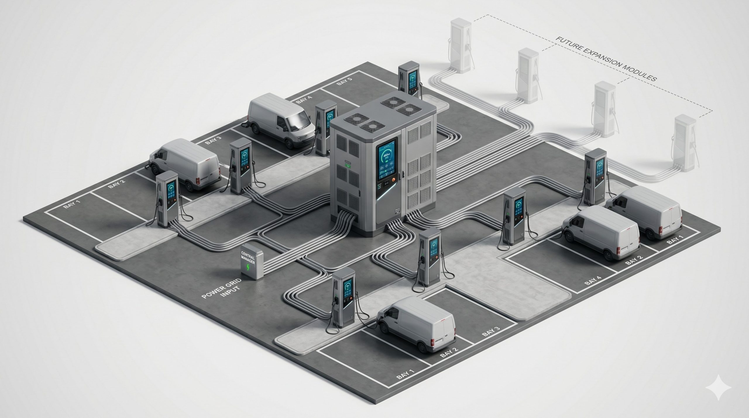 Ready to Deploy: 480kW Isolated Air-Cooled DC Charging Station | 10-Year Performance Warranty & Local O&M - Image 3