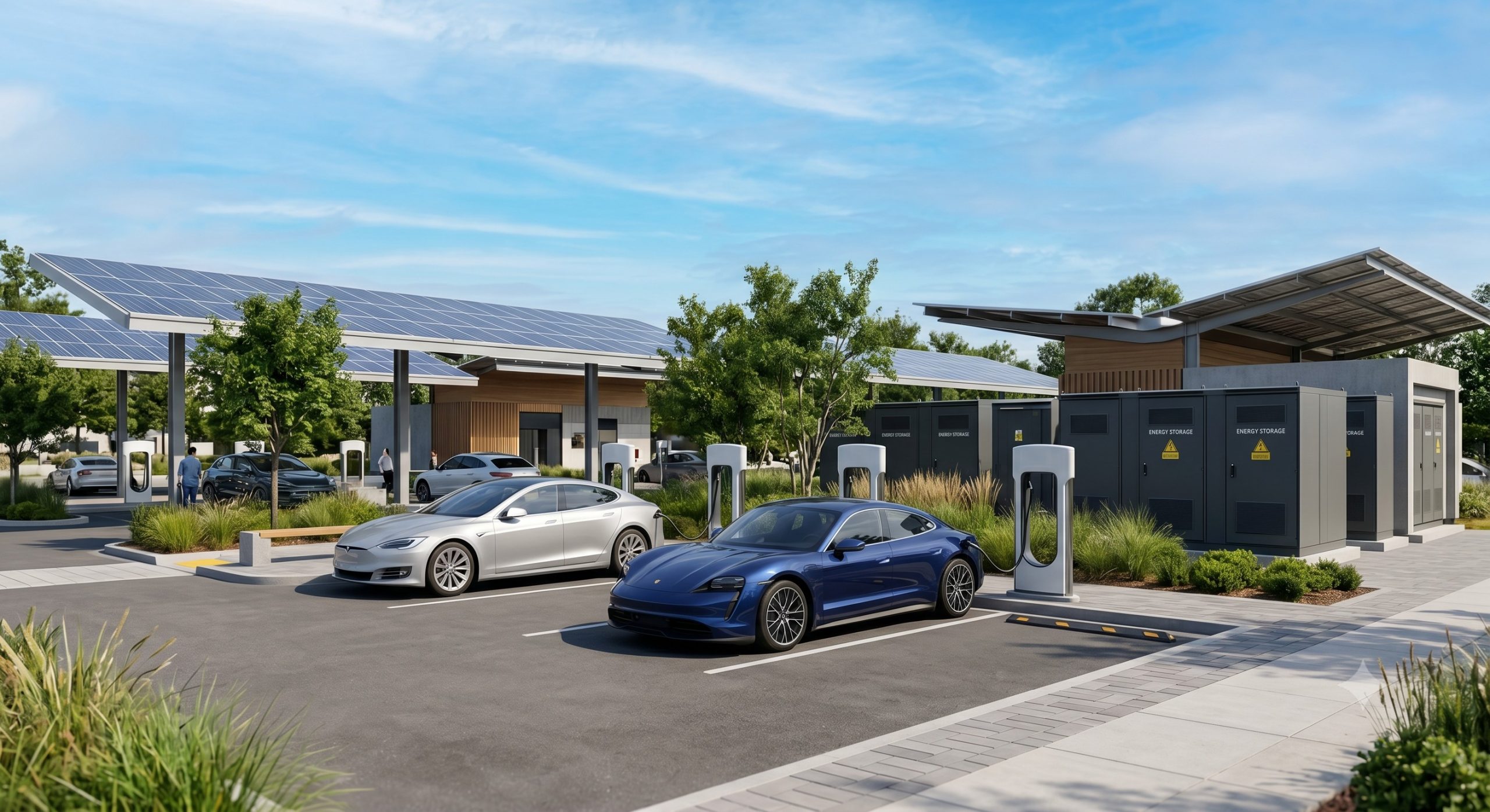 PV-Storage-Charging Synergy: Deploying AC007 7kW AC EV Charger for EV Supercharging Stations details