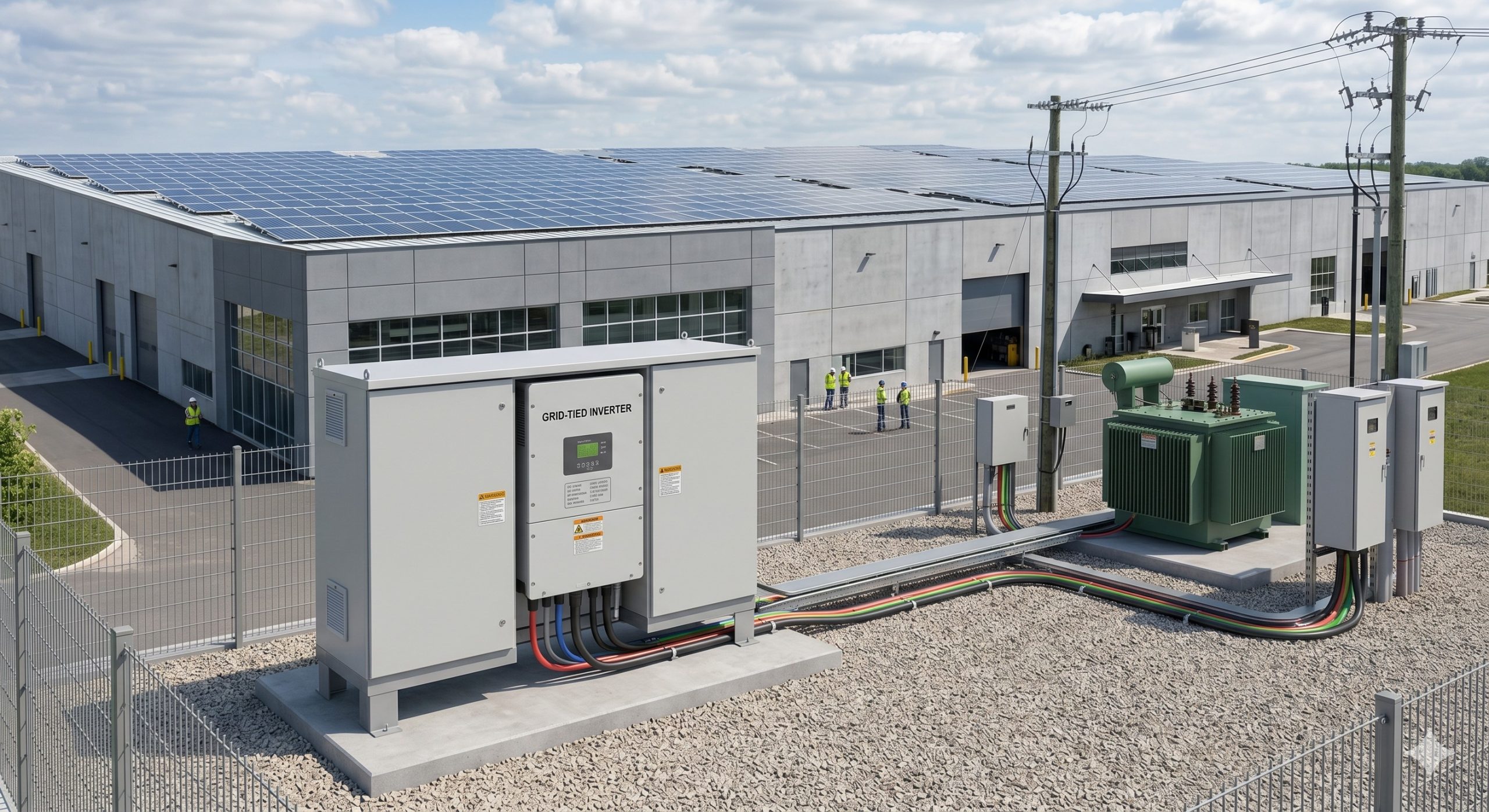 Wholesale Supply: Grid-Tied Inverter | 250kW/500kWh Commercial Energy Storage Cabinet | Global Delivery scenario 1