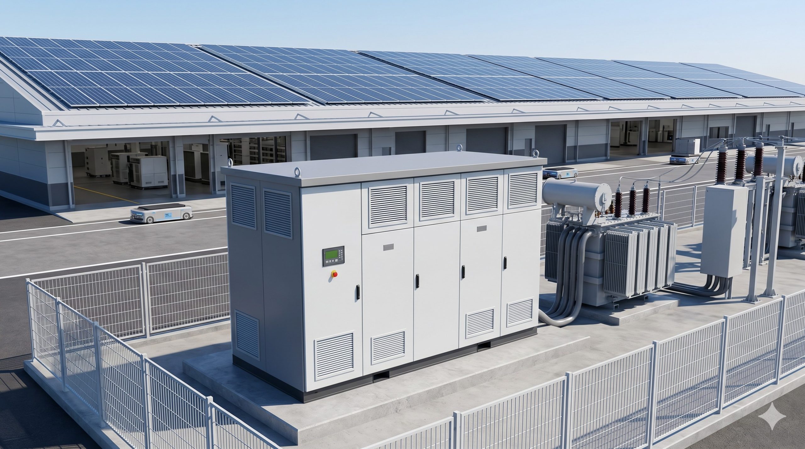 Wholesale Supply: 480kW Power Cabinet | Liquid-Cooled C&I BESS | Global Delivery scenario 1