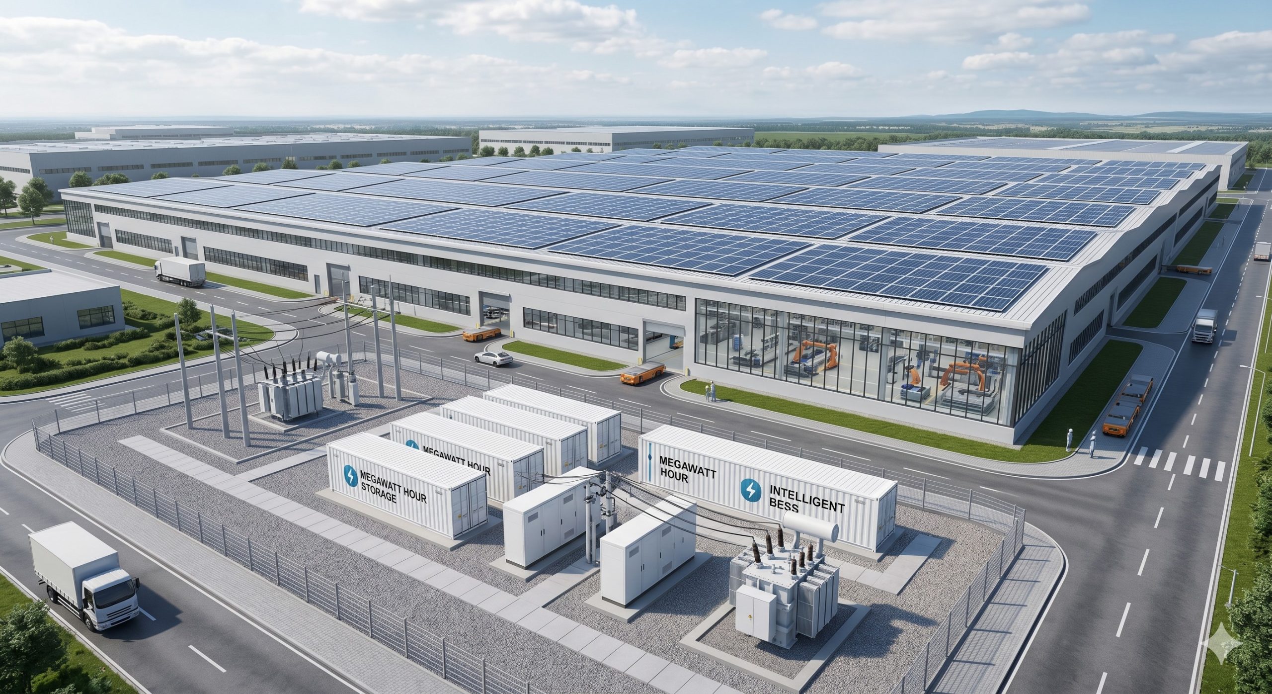 Buy BESS | High-Efficiency Commercial Energy Storage System for C&I & EV Charging scenario 1