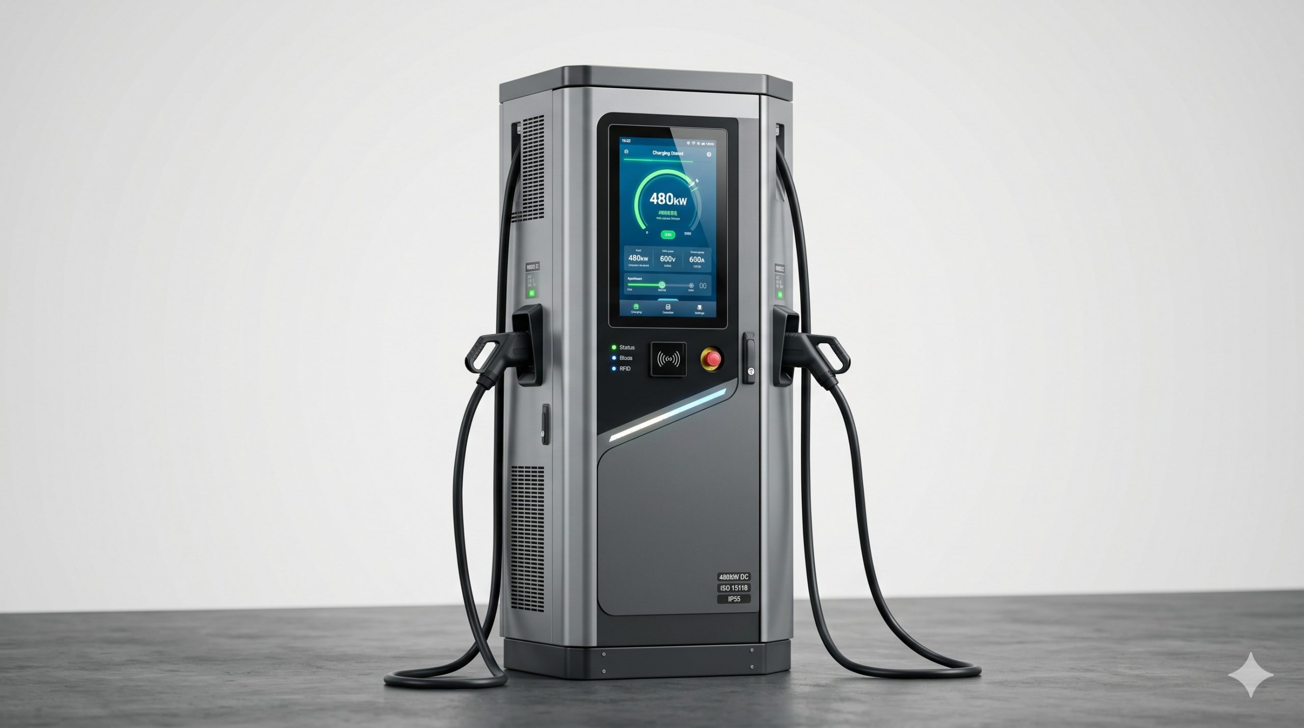 Ready to Deploy: 480kW Isolated Air-Cooled DC Charging Station | 10-Year Performance Warranty & Local O&M