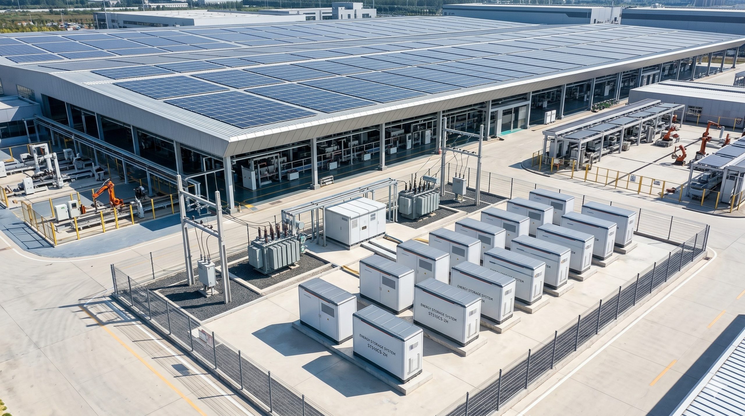 Ready to Deploy: ST510CS-2H-CNPowerStack Commercial Battery ESS | 10-Year Warranty & Local O&M scenario 1