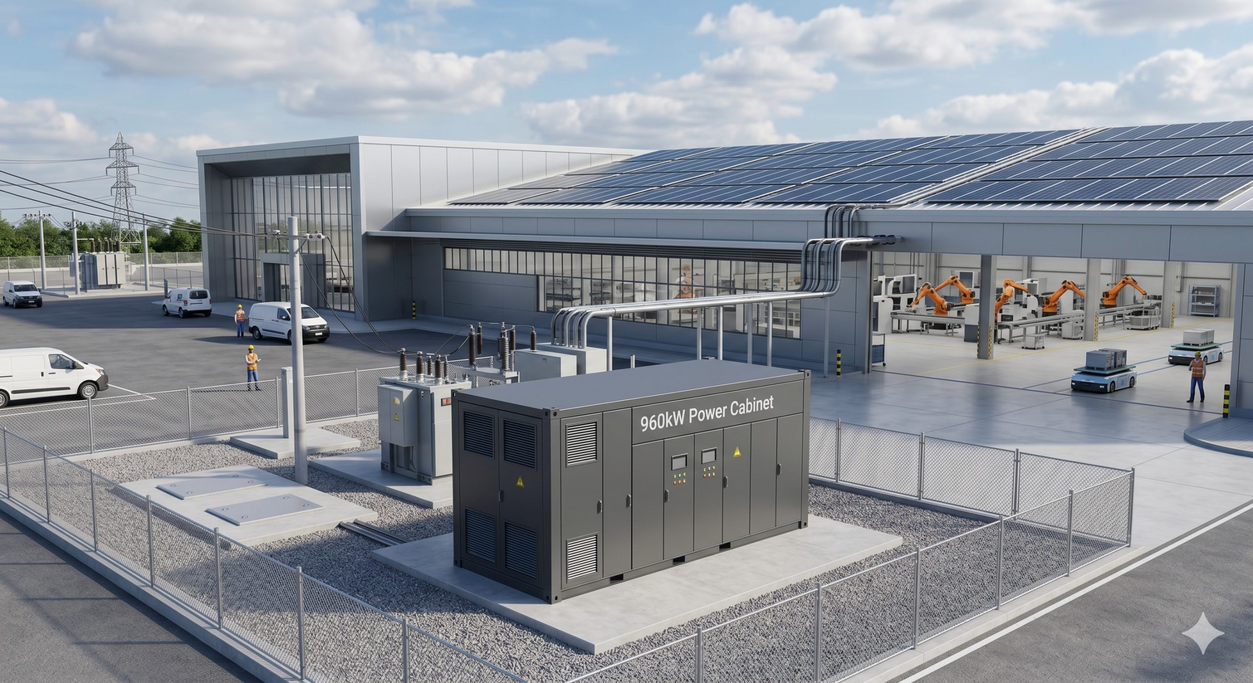 Wholesale Supply: 960kW Power Cabinet | Commercial Energy Storage Cabinet | Global Delivery scenario 1