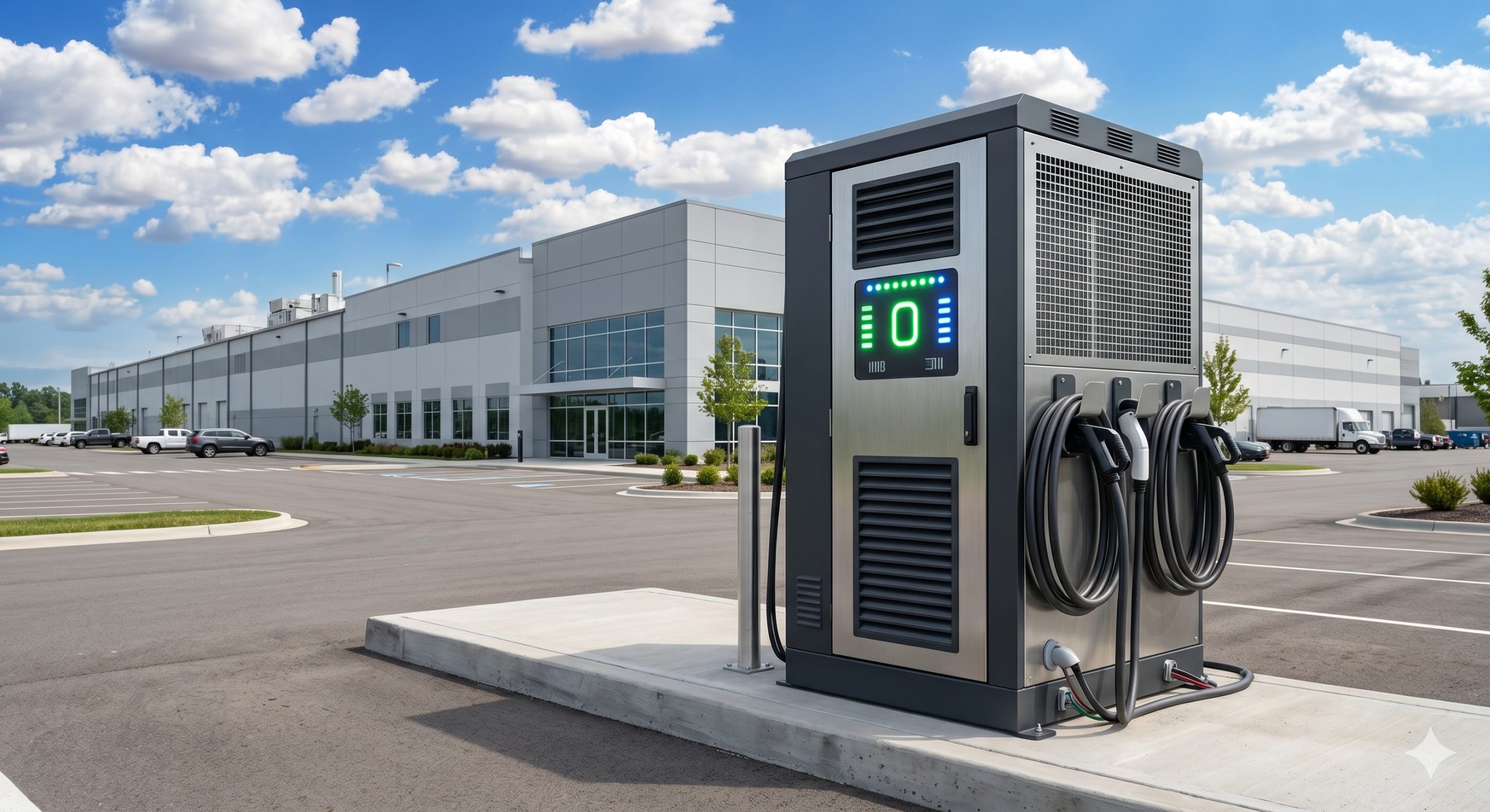 Preventing Thermal Runaway: Advanced BMS and Fire Suppression in 480kW Isolated Air-Cooled DC Charging Station details