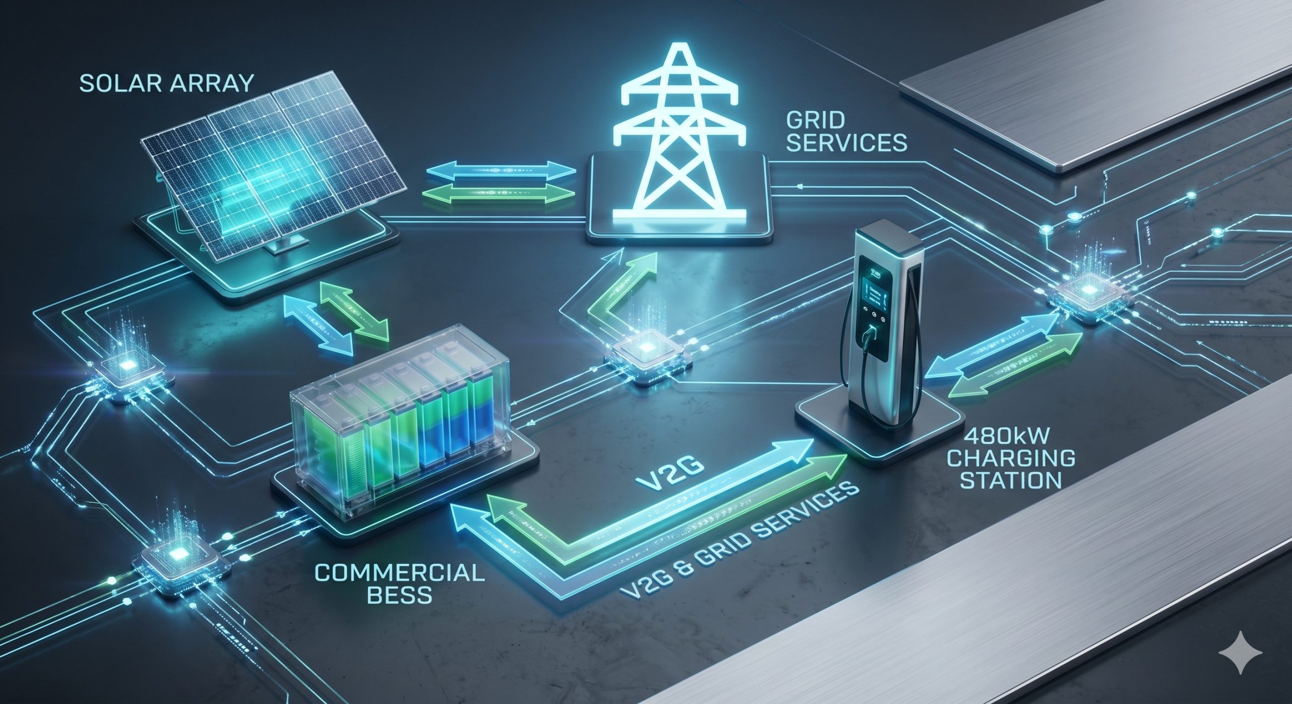 Ready to Deploy: 480kW Isolated Air-Cooled DC Charging Station | 10-Year Performance Warranty & Local O&M scenario 2