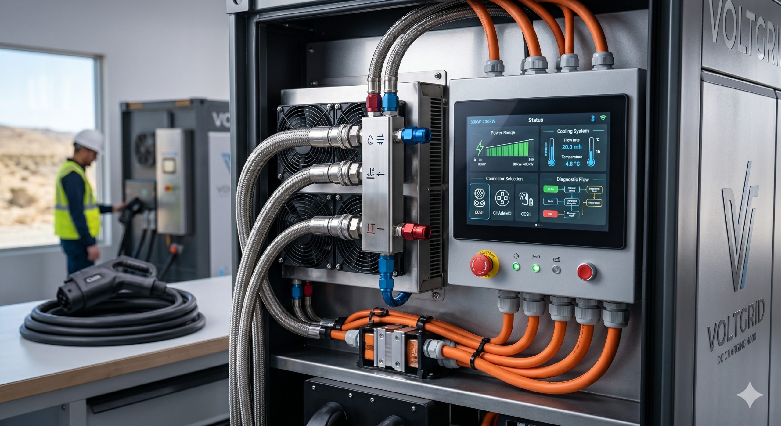 80kW-400kW All-in-one DC Charging Station - Official Technical Overview & Datasheet details