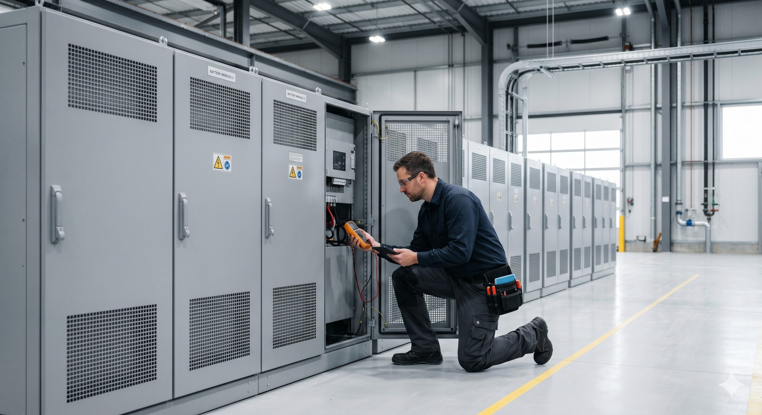 ST10030kWh-2500kW-MV-4h Safety FAQ: Liquid Cooling Controls, Fire Suppression & Protection details