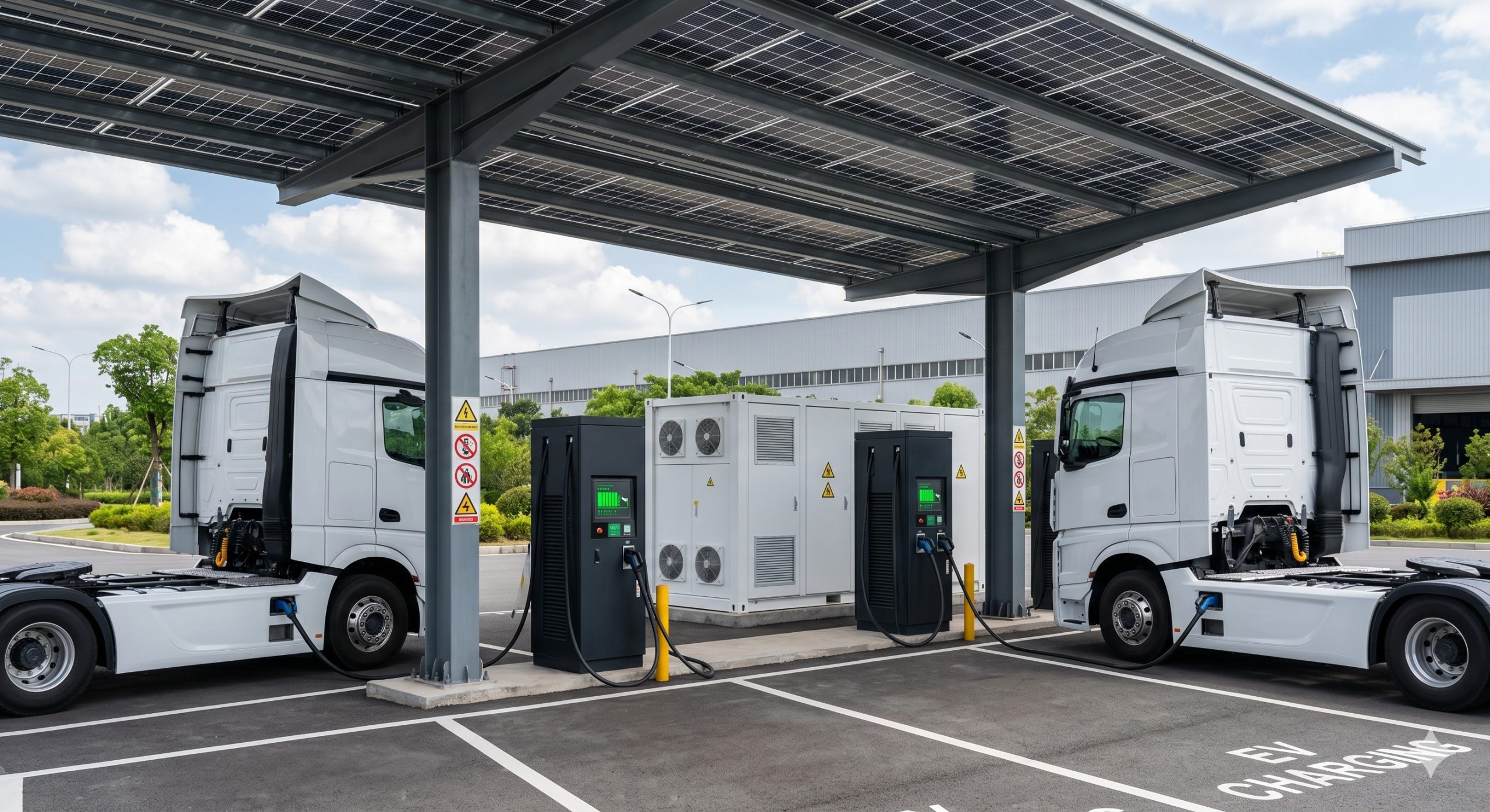 Preventing Thermal Runaway: Advanced BMS and Fire Suppression in 480kW Isolated Air-Cooled DC Charging Station details