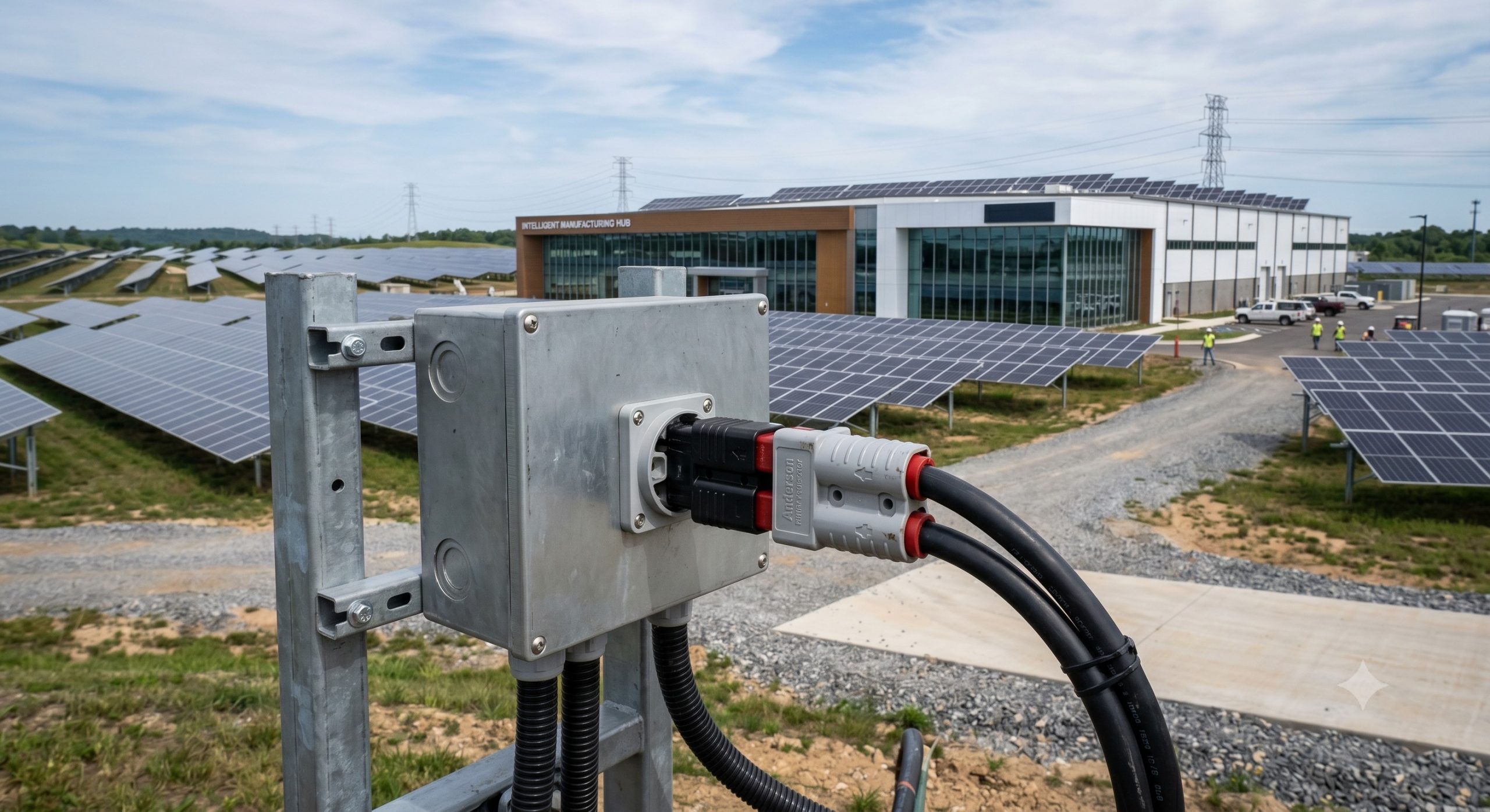 Ready to Deploy: Anderson Power Plug Commercial Battery ESS | 10-Year Warranty & Local O&M scenario 1