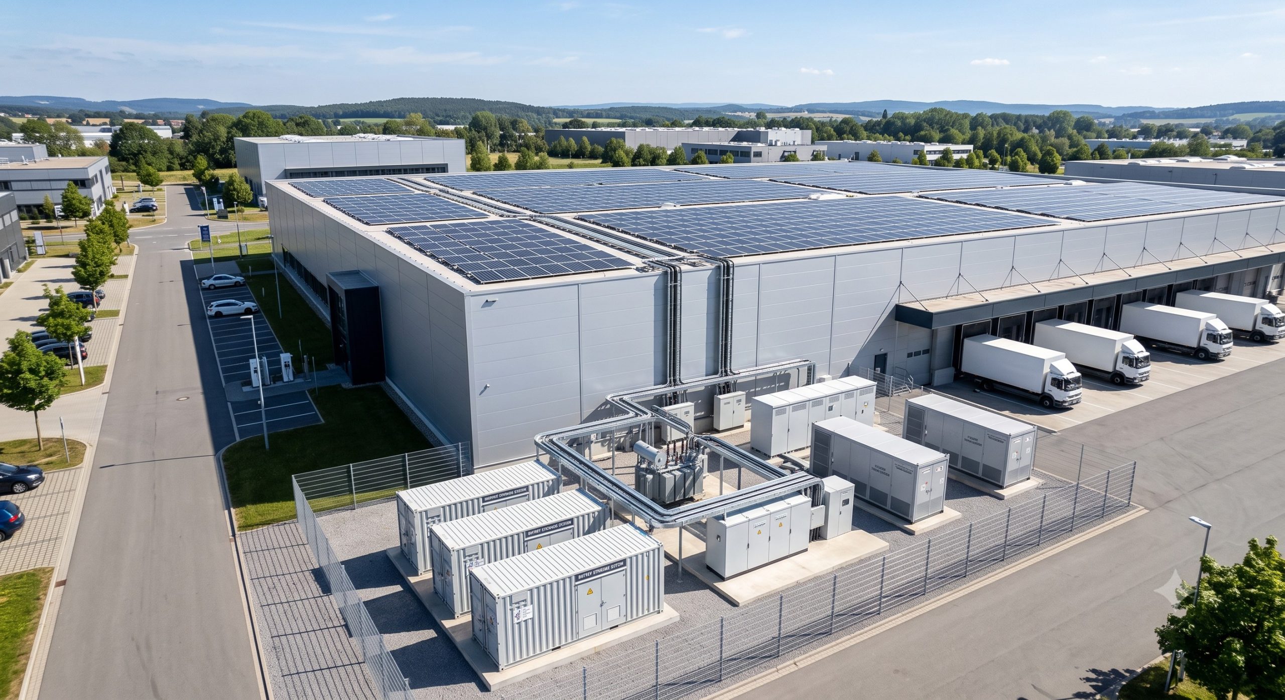Ready to Deploy: C&I solar plus storage equipment Commercial Battery ESS | 10-Year Warranty & Local O&M scenario 1