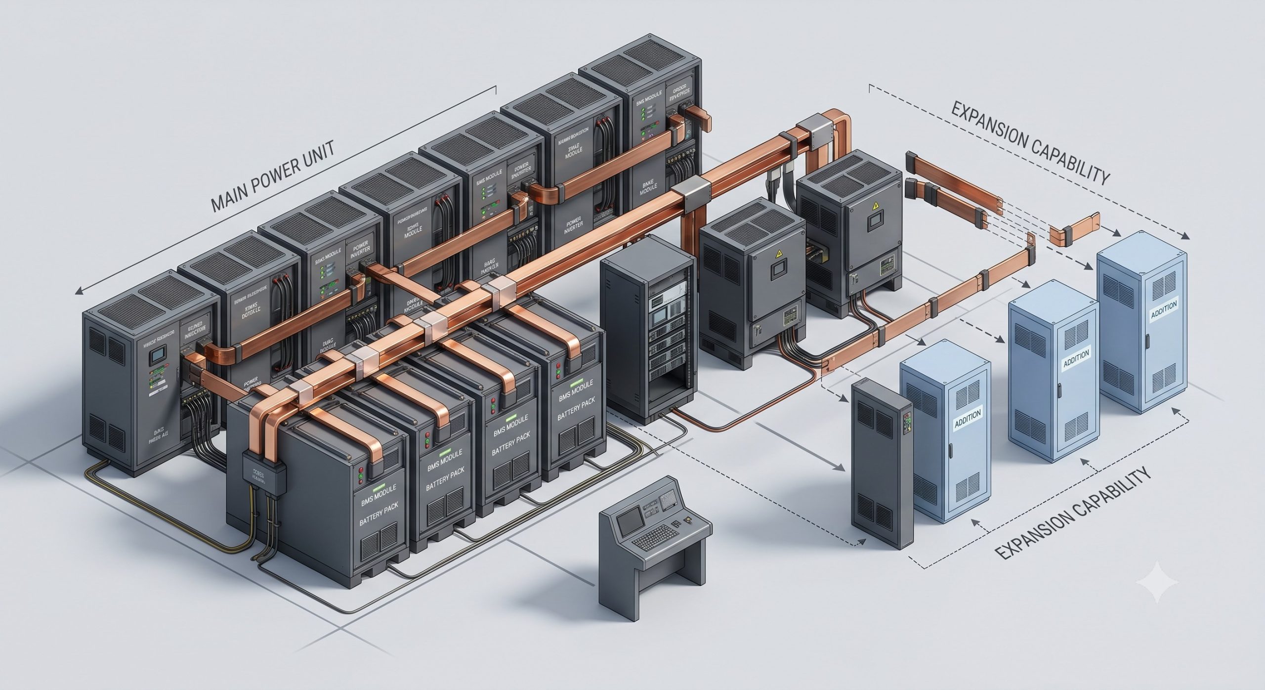 Ready to Deploy: Copper Busbar Commercial Battery ESS | 10-Year Warranty & Local O&M - Image 3