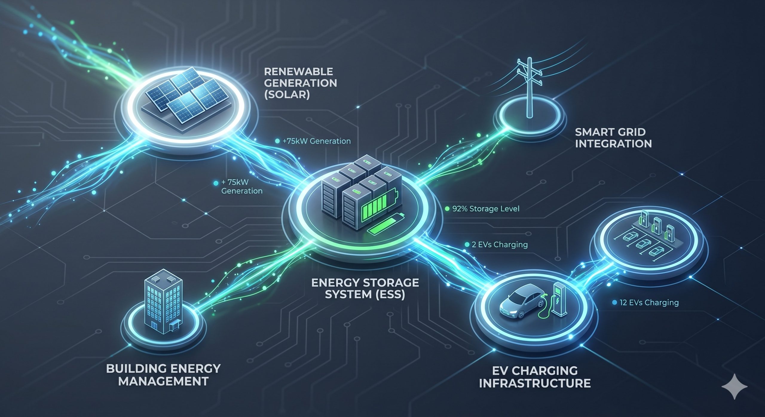 Ready to Deploy: Anderson Power Plug Commercial Battery ESS | 10-Year Warranty & Local O&M scenario 2