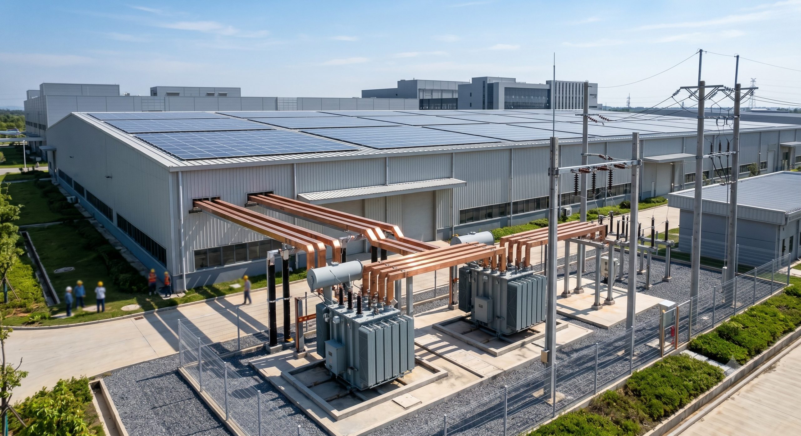 Ready to Deploy: Copper Busbar Commercial Battery ESS | 10-Year Warranty & Local O&M scenario 1