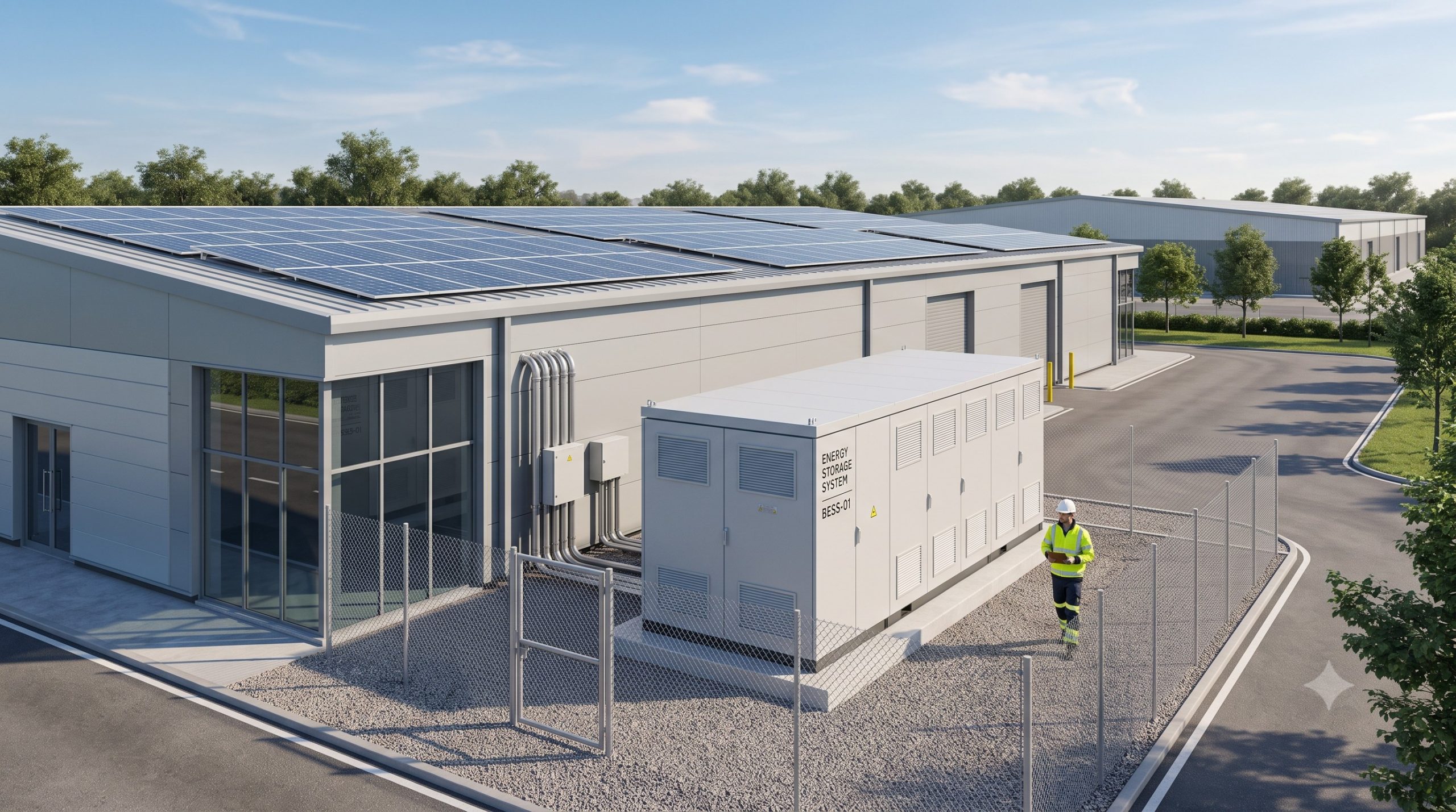 Global Supplier of Indoor industrial energy storage price ESS | Turnkey PV-Storage-Charging Solutions scenario 1