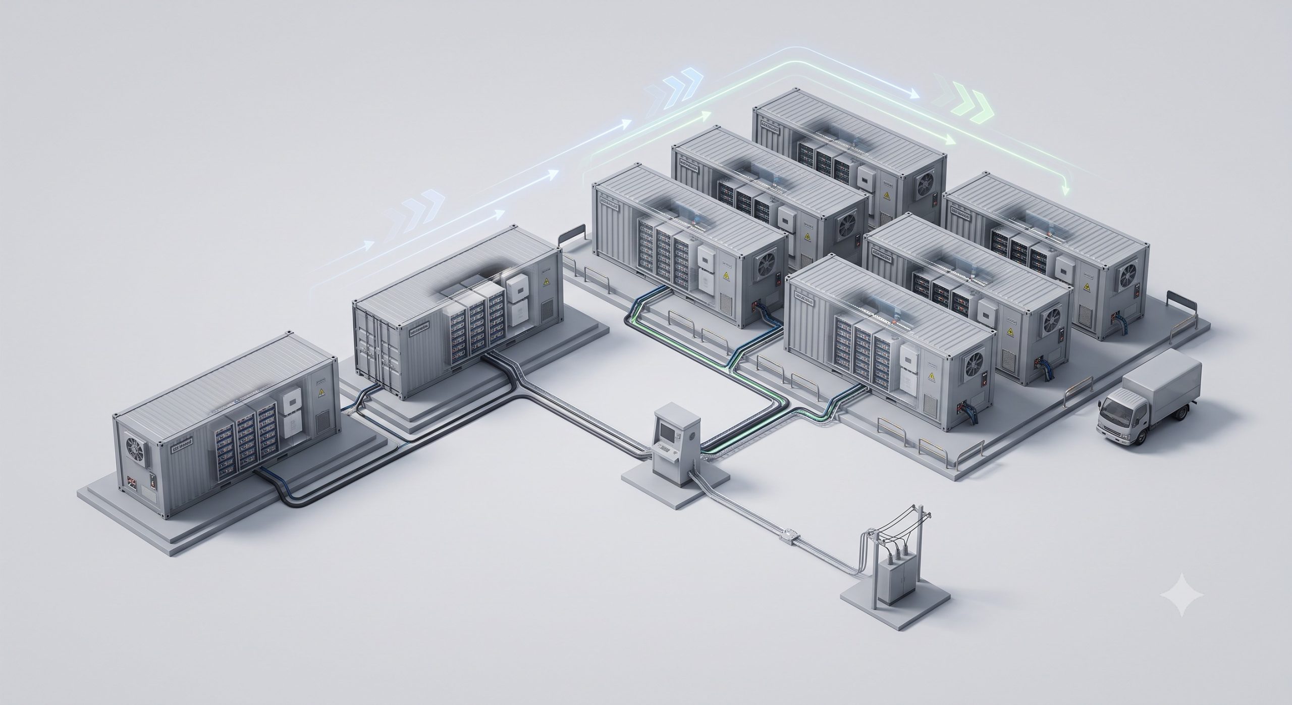 Wholesale Supply: Grid-tied container 5MW/10MWh BESS | Commercial Energy Storage Cabinet | Global Delivery - Image 3