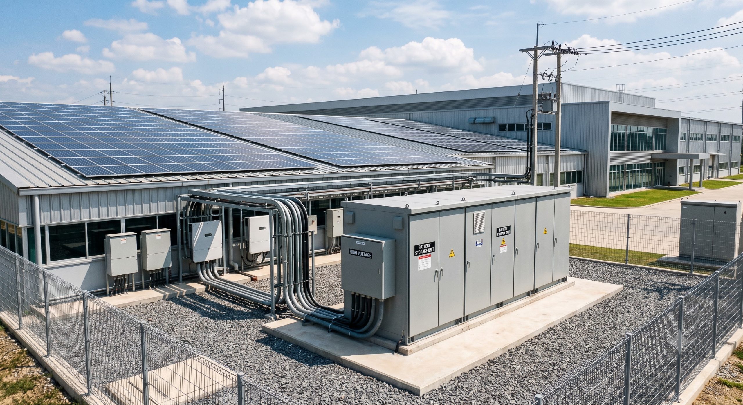Wholesale Supply: High-capacity industrial battery cabinet | Commercial Energy Storage Cabinet | Global Delivery scenario 1