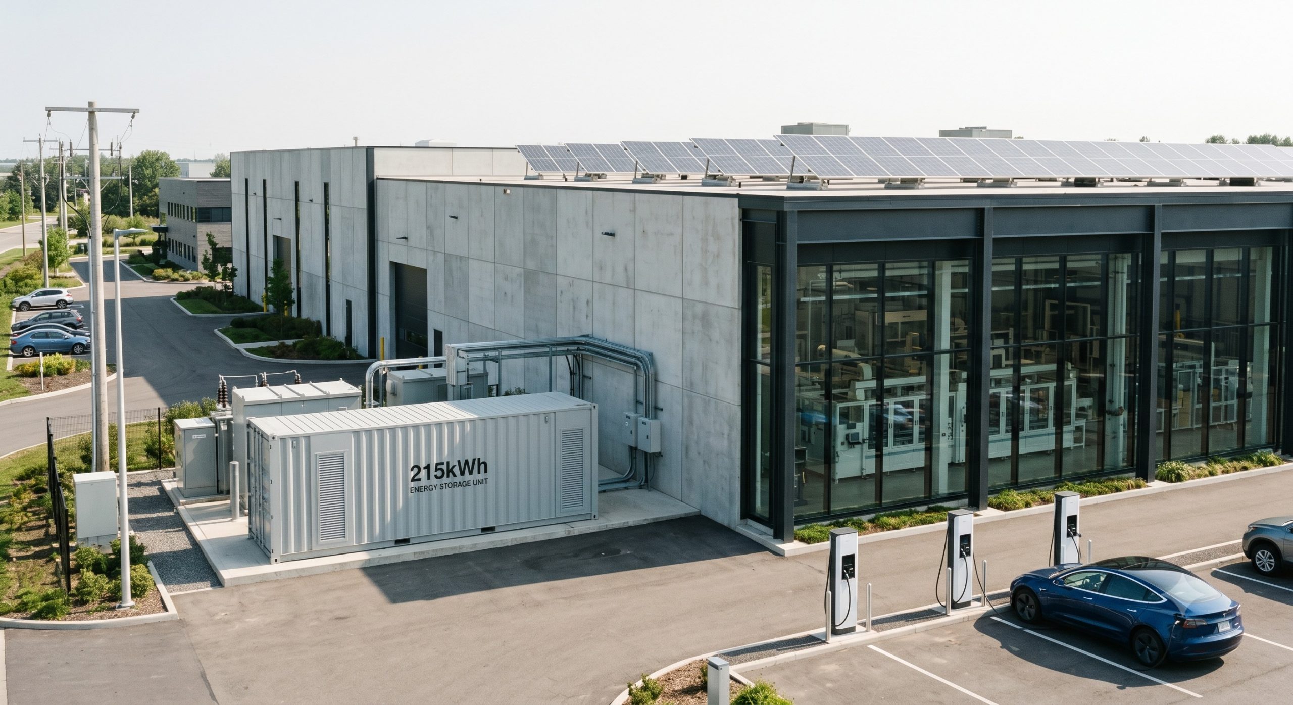 Wholesale Supply: T-branch Connector | 215kWh Liquid-Cooled C&I Cabinet | Global 10-Year Warranty Delivery scenario 1