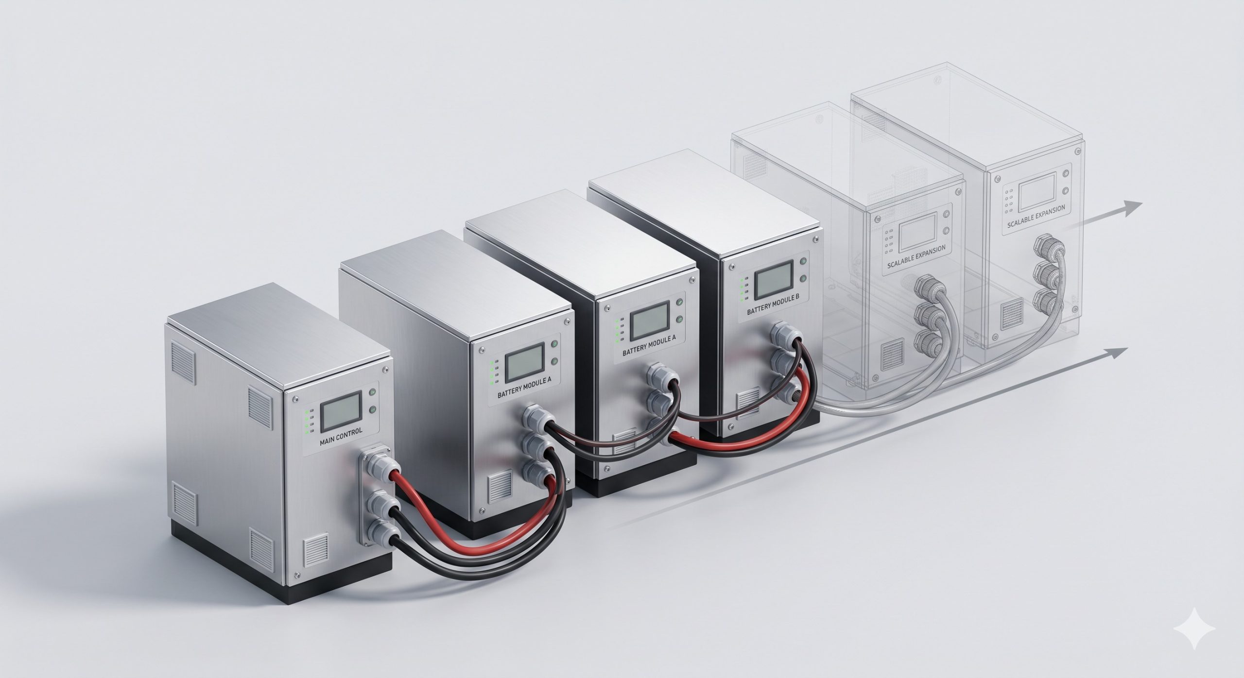 Wholesale Supply: Cable Gland ESS | Commercial Energy Storage Cabinet (100kW/200kWh) | Global Delivery with 10-Year Warranty - Image 3