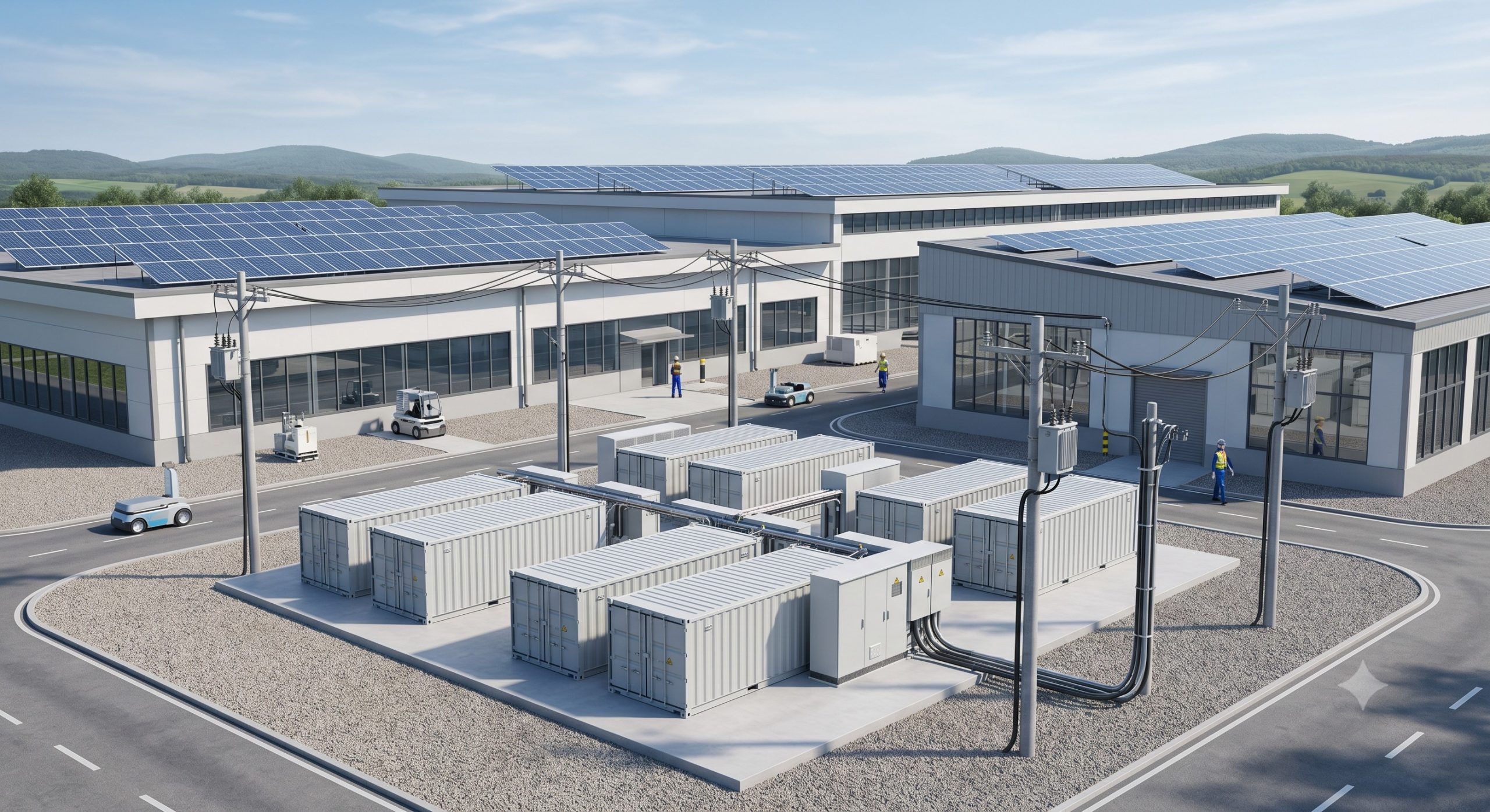 Wholesale Supply: Battery Post Clamp ESS Cabinet | Commercial Energy Storage | Global Delivery scenario 1