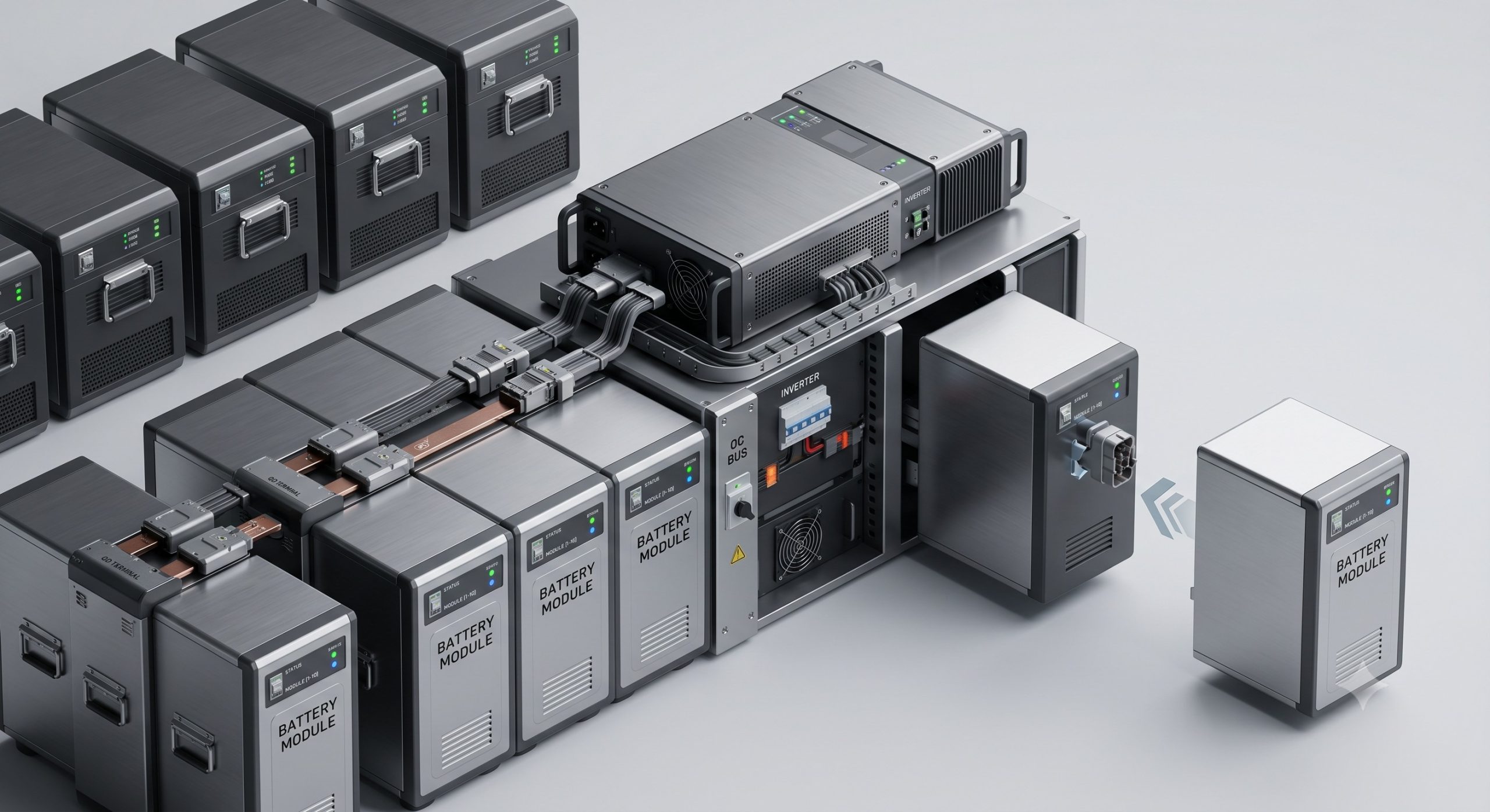 Ready to Deploy: Quick Disconnect Terminal Commercial Battery ESS | 10-Year Warranty & Local O&M - Image 3