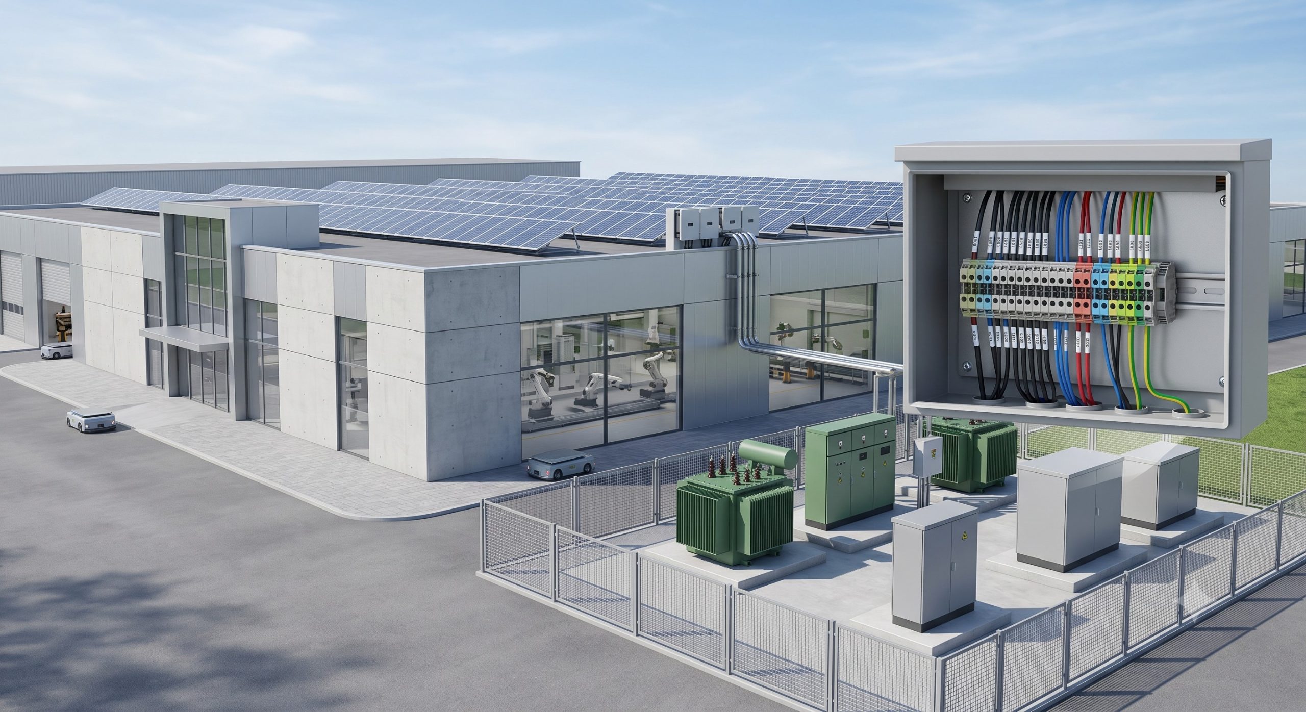 Ready to Deploy: Plug-in Terminal Block Commercial Battery ESS | 10-Year Warranty & Local O&M scenario 1
