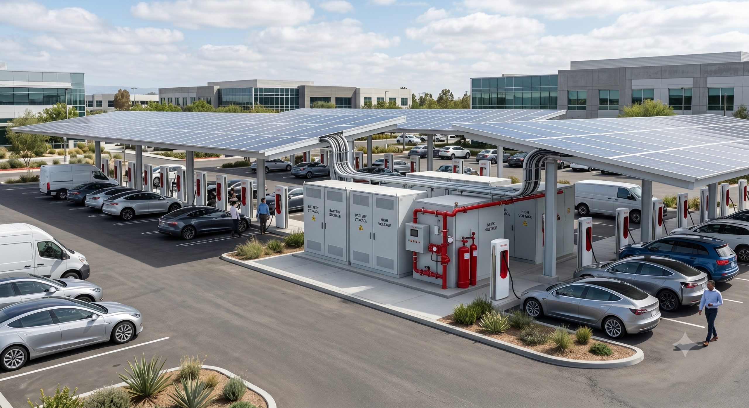 Wholesale Supply: Fire Suppression System for C&I BESS | Commercial Energy Storage Cabinet | Global Delivery scenario 1