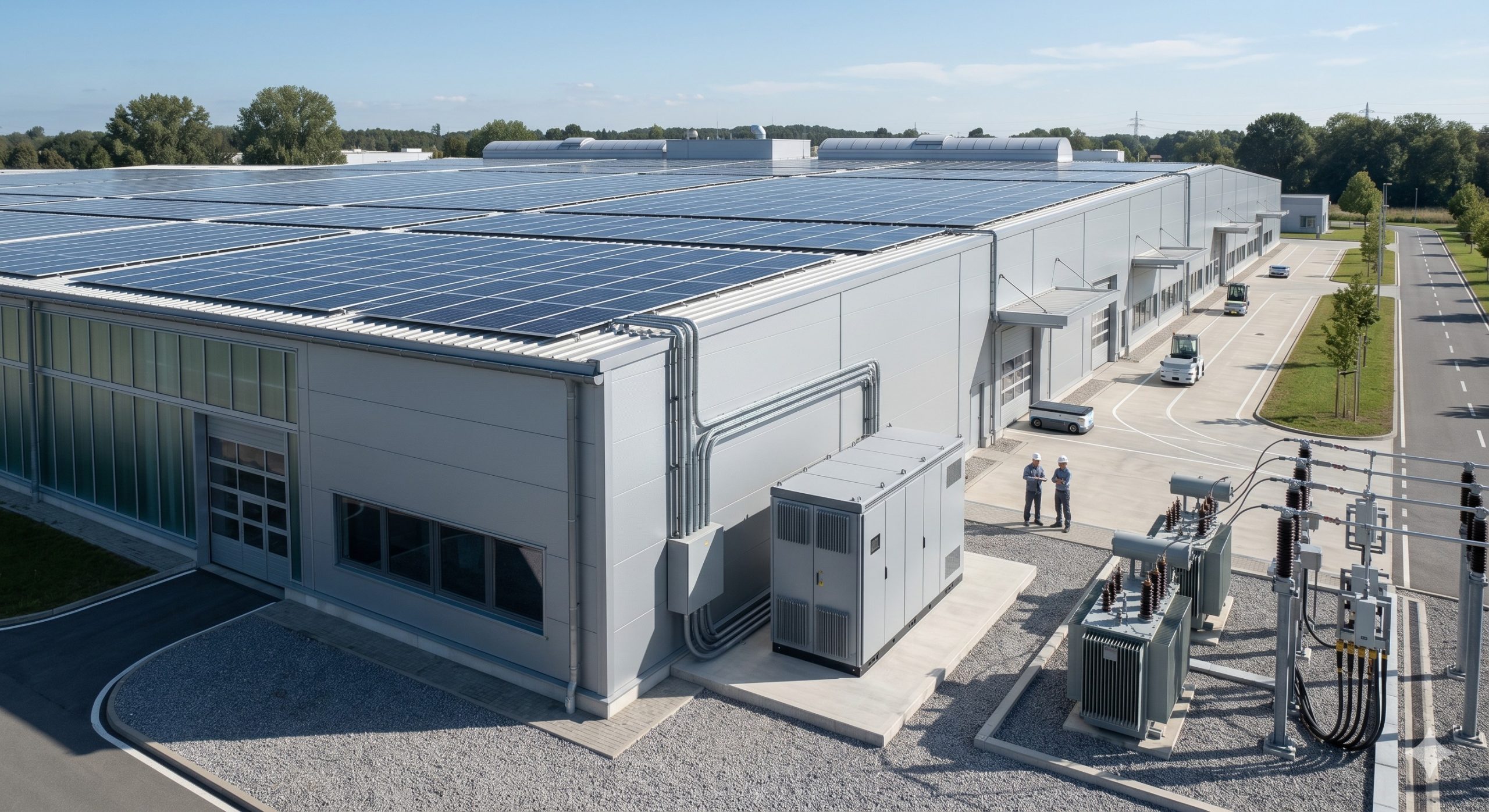Wholesale Supply: Hybrid Inverter | Commercial Energy Storage Cabinet | Global Delivery (100kW-500kW / Liquid Cooling) scenario 1