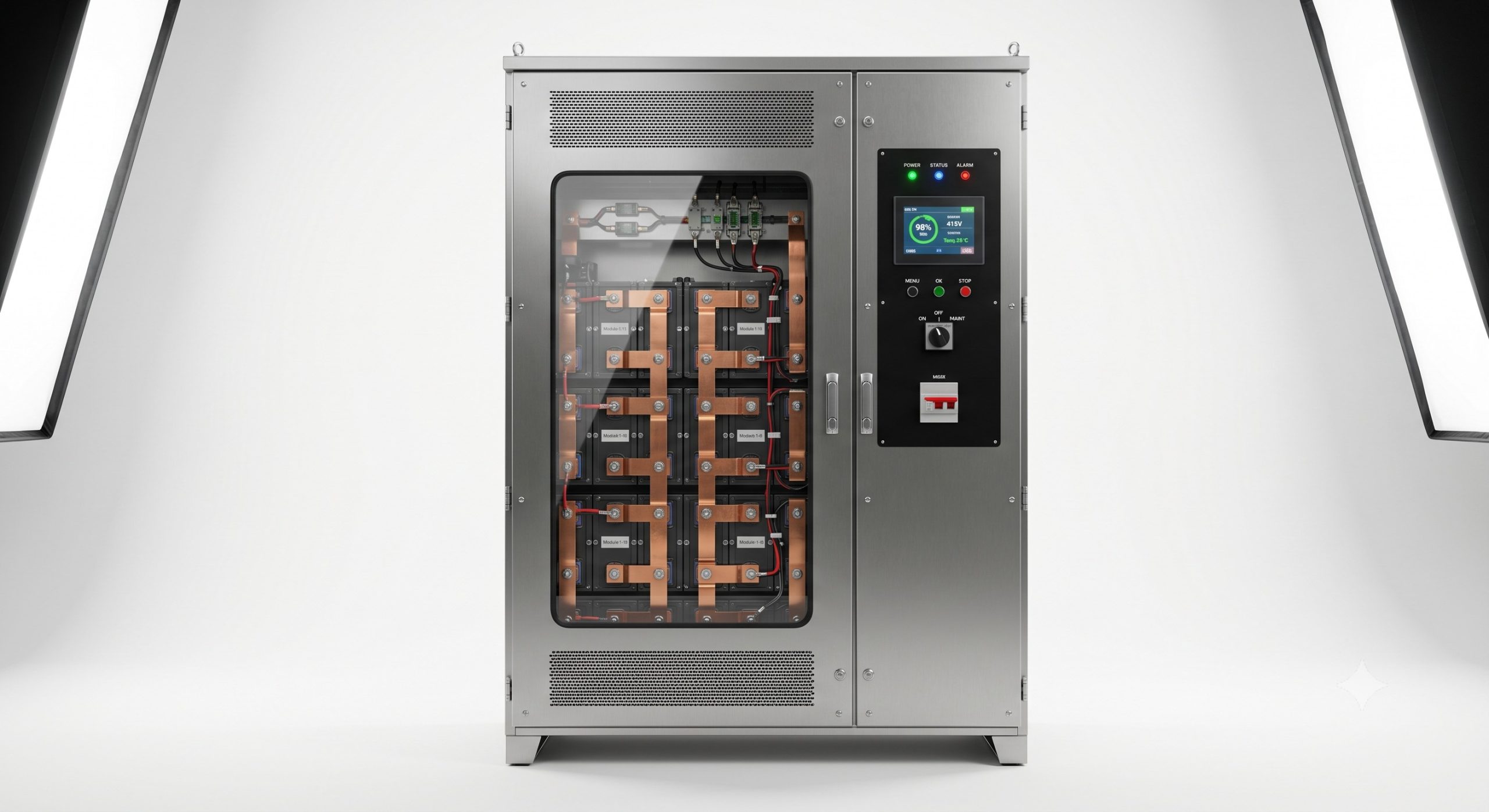 Ready to Deploy: Copper Busbar Commercial Battery ESS | 10-Year Warranty & Local O&M
