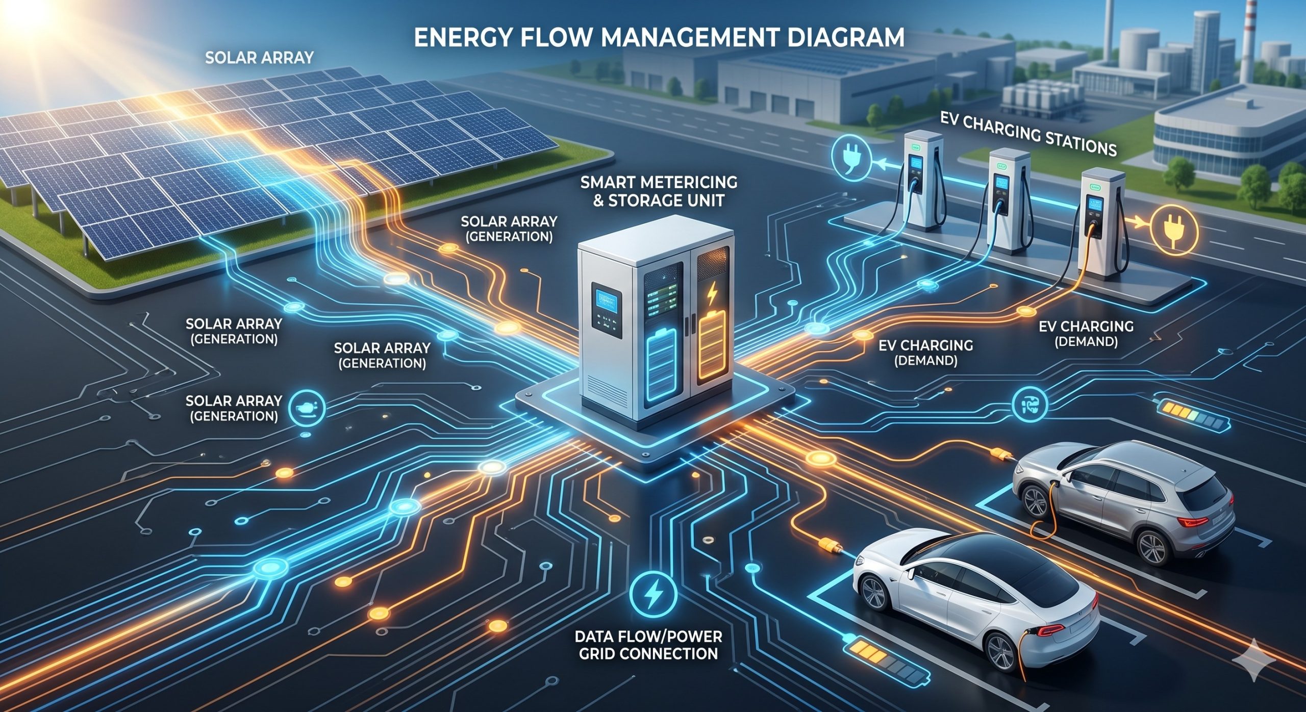 Wholesale Supply: Smart Metering ESS | 215kWh Liquid Cooled Cabinet | C&I Global Delivery scenario 2