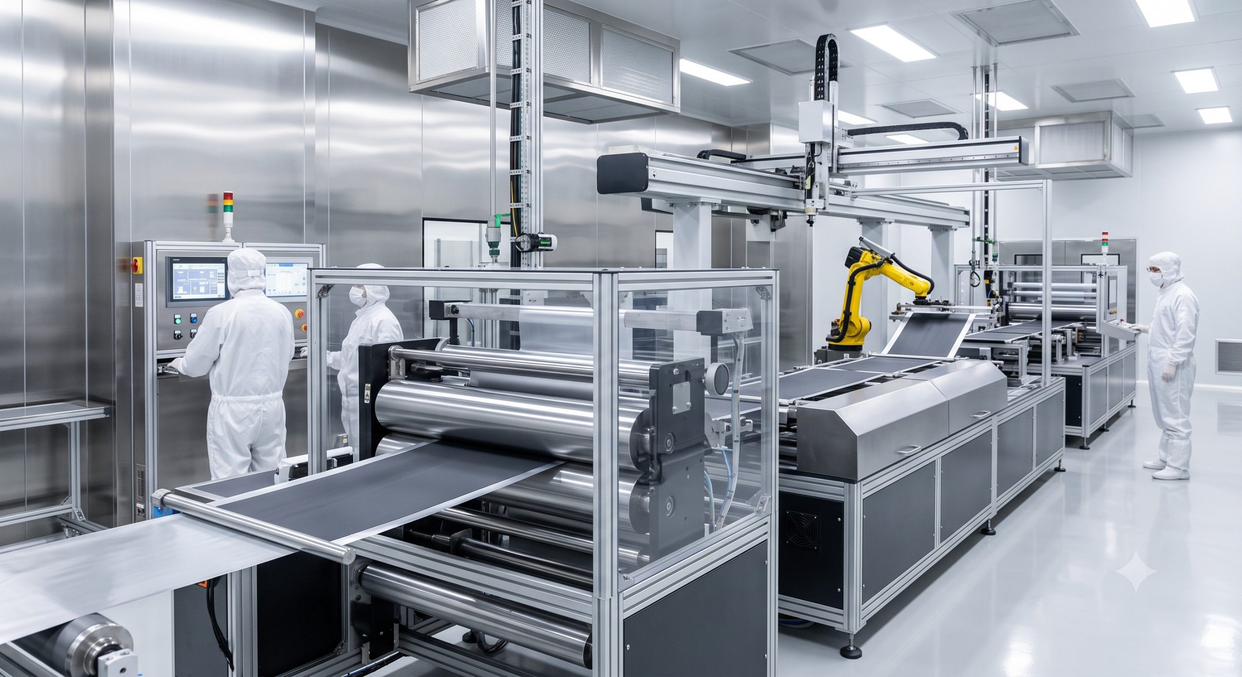 Preventing Thermal Runaway: Advanced BMS and Fire Suppression in Dust-free Lithium Battery Manufacturing details