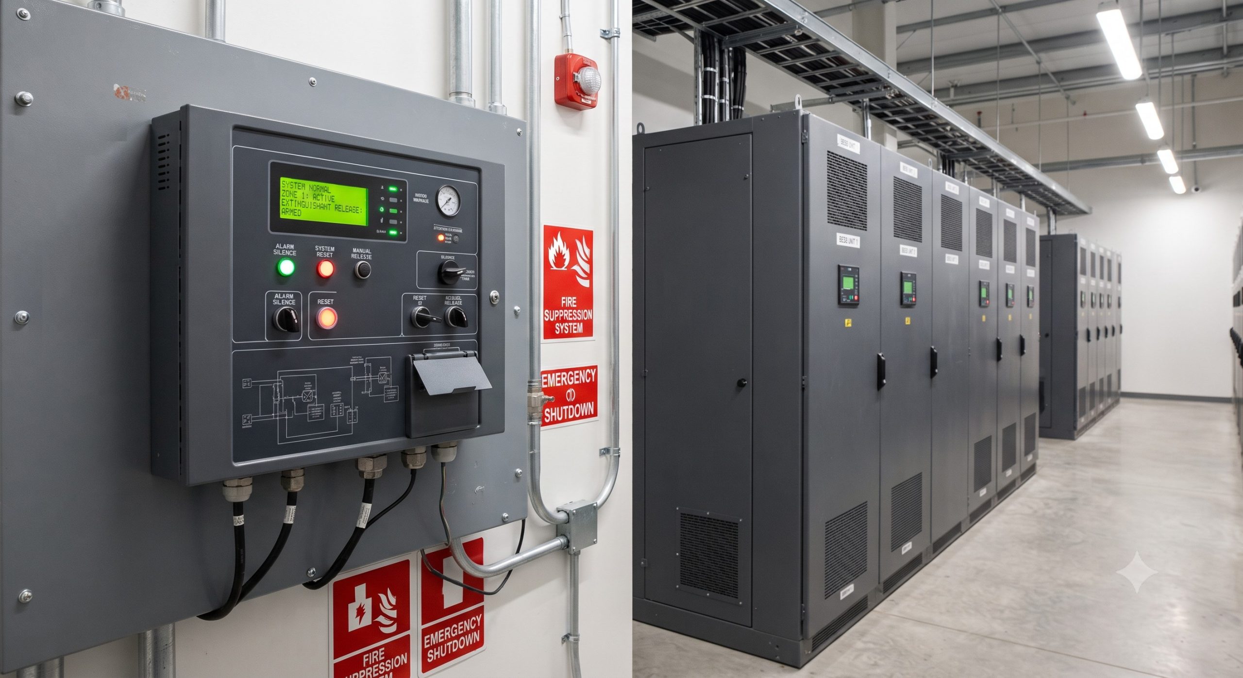 Wantage Container ESS Safety FAQ: Liquid Cooling Controls, Fire Suppression & Protection details