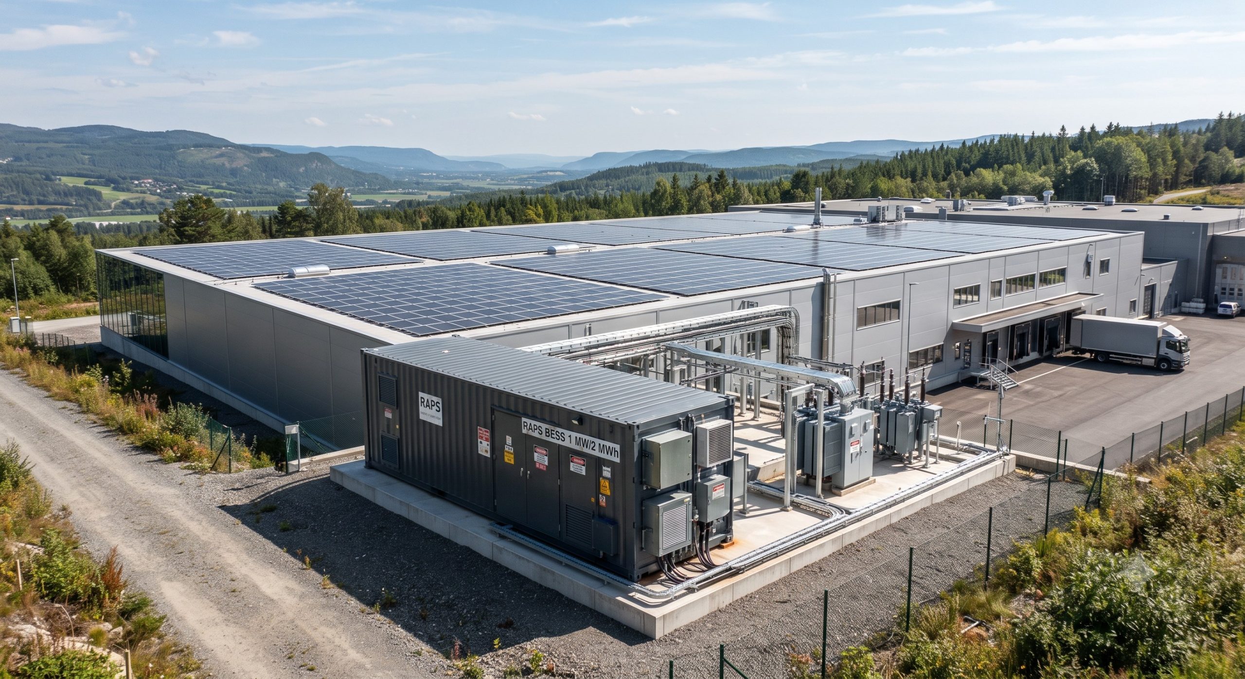 Ready to Deploy: Remote area power supply BESS container Commercial Battery ESS | 10-Year Warranty & Local O&M scenario 1