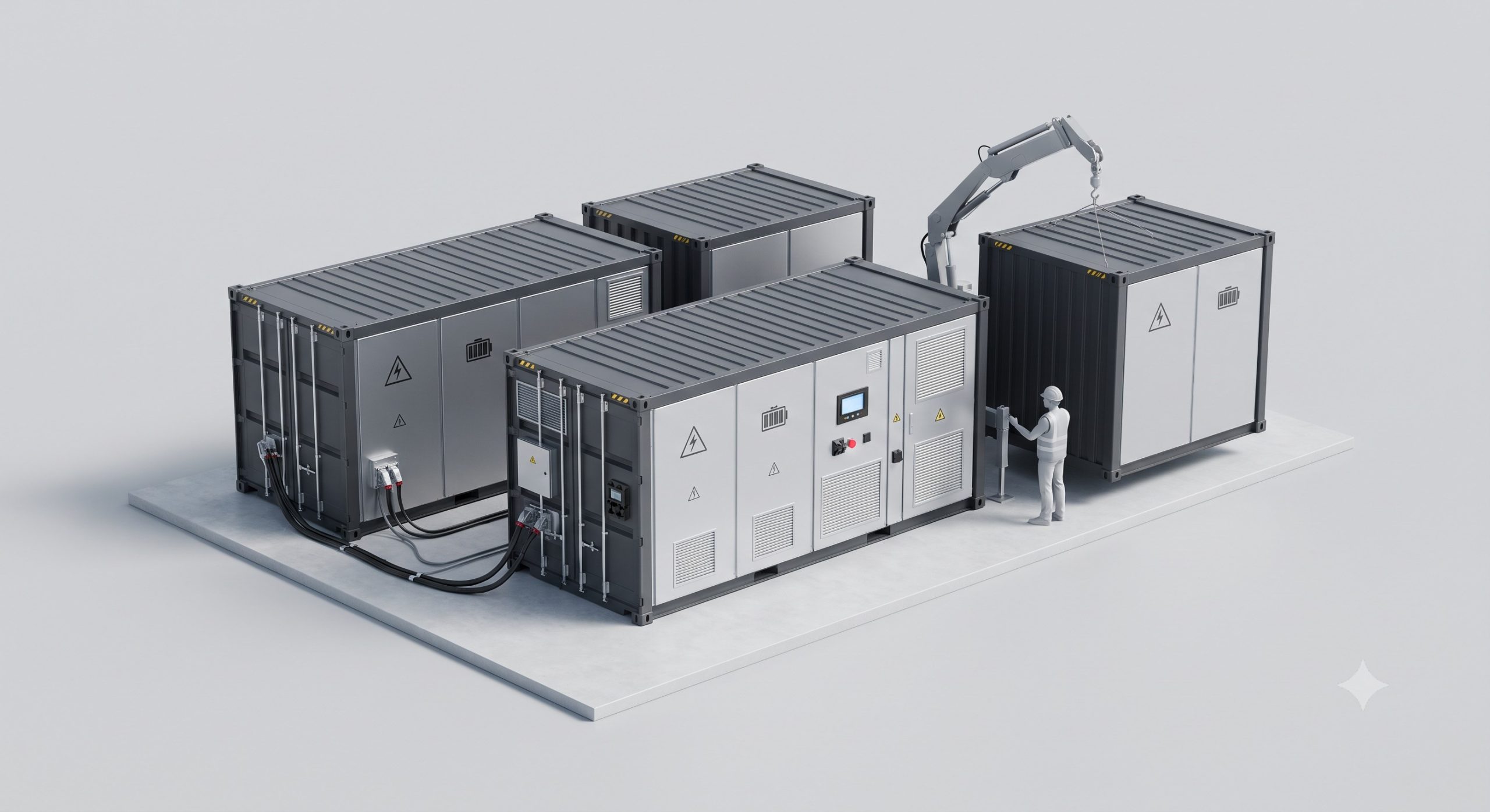 Wholesale Supply: Plug-and-Play Container ESS BESS Unit | 2.5MW/5MWh Liquid-Cooled Tier-1 LFP | Global Delivery - Image 3