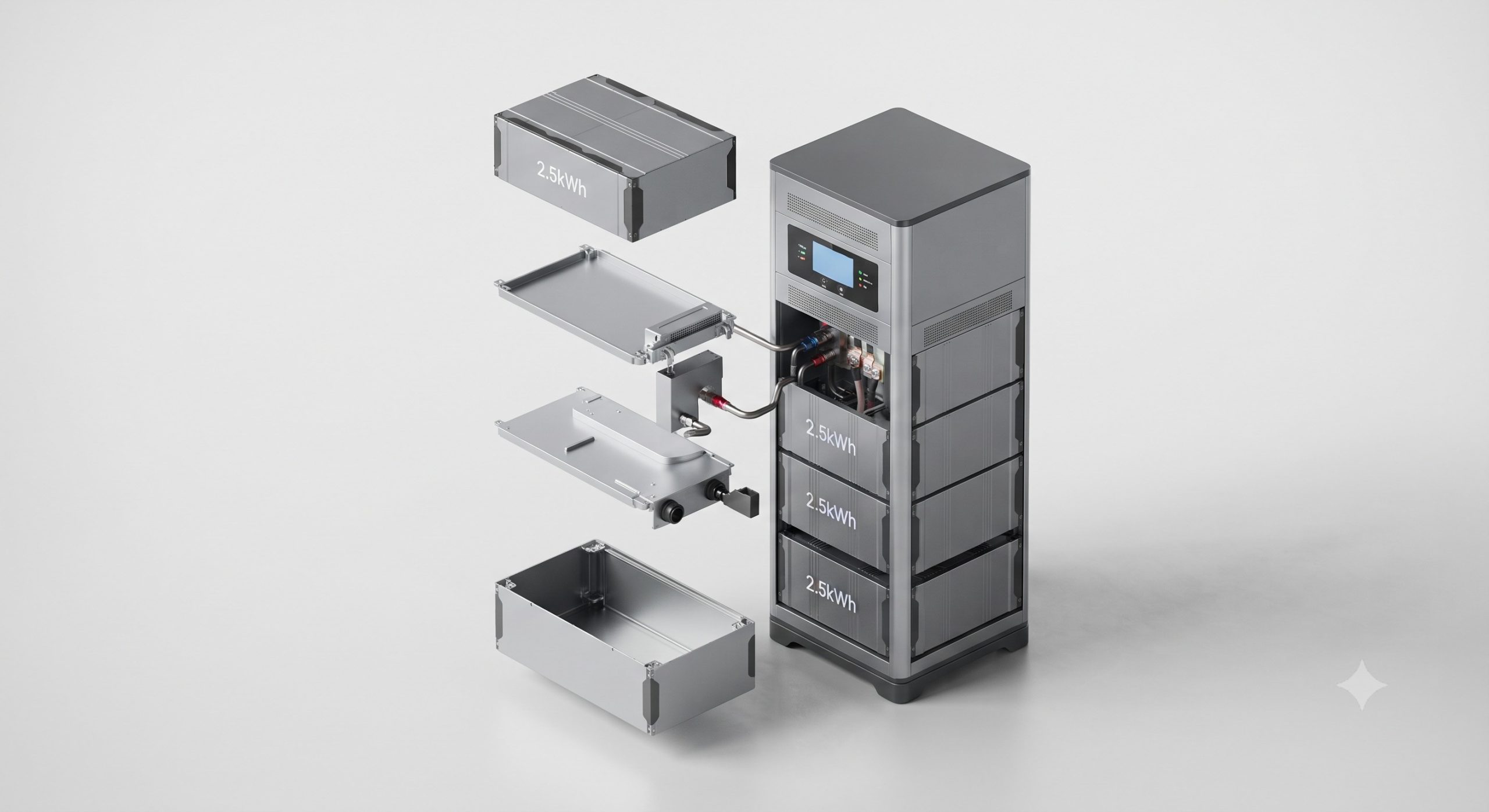 Wholesale Supply: Smart Home Energy Storage System 10kWh / 5kW | Commercial Energy Storage Cabinet | Global Delivery - Image 3