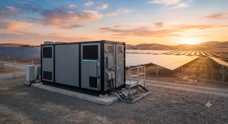 MWh-Scale Liquid Cooled Storage Capabilities Blueprint: Utility-scale BESS dimensional drawings