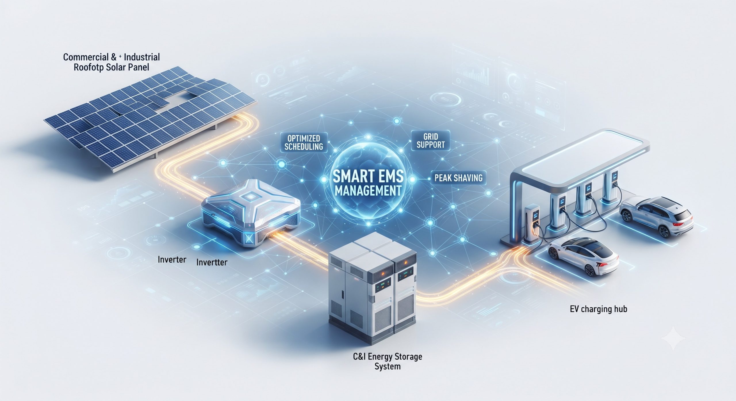 Wholesale Supply: 215kWh / 100kW C&I Energy Storage System Supplier | Commercial BESS with Liquid Cooling | Global Delivery scenario 2