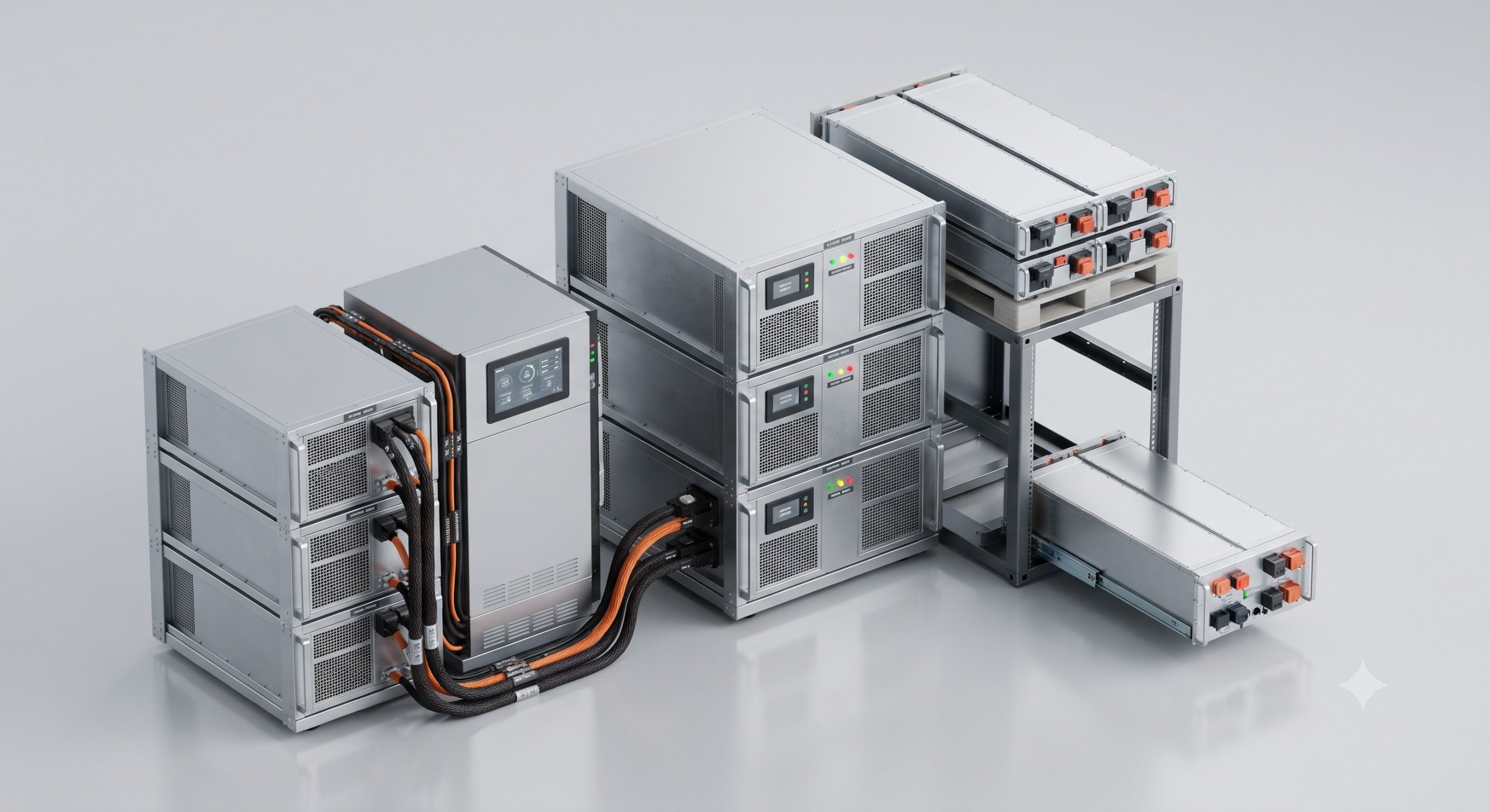 Wholesale Supply: Li-ion Battery Pack Technology Hardware | Commercial Energy Storage Cabinet 372kWh / 215kWh | Global Delivery - Image 3