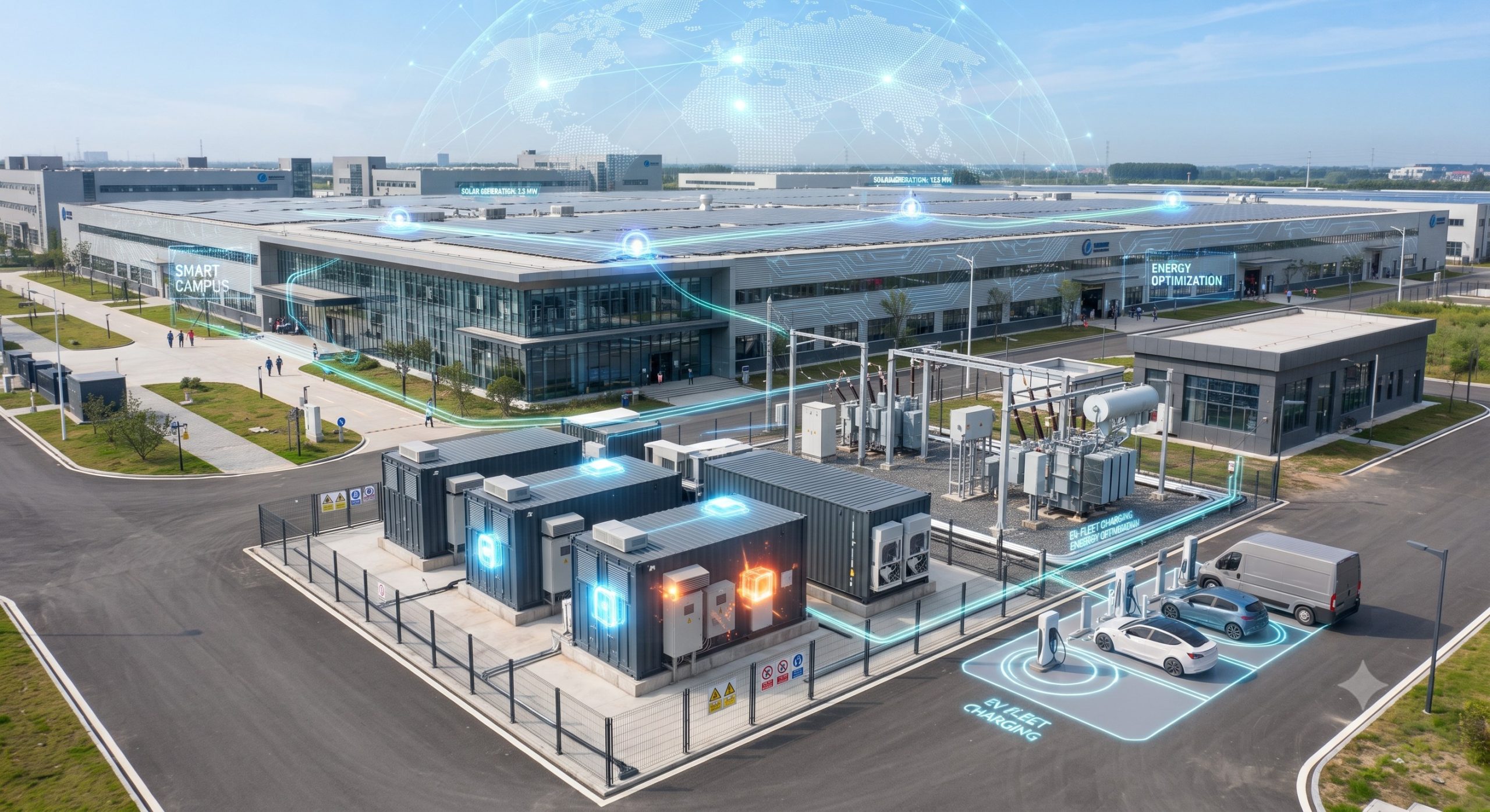 Wholesale Supply: Containerized BESS integration services | 2.5MW/5MWh Liquid Cooled Commercial Storage | Global Delivery scenario 2