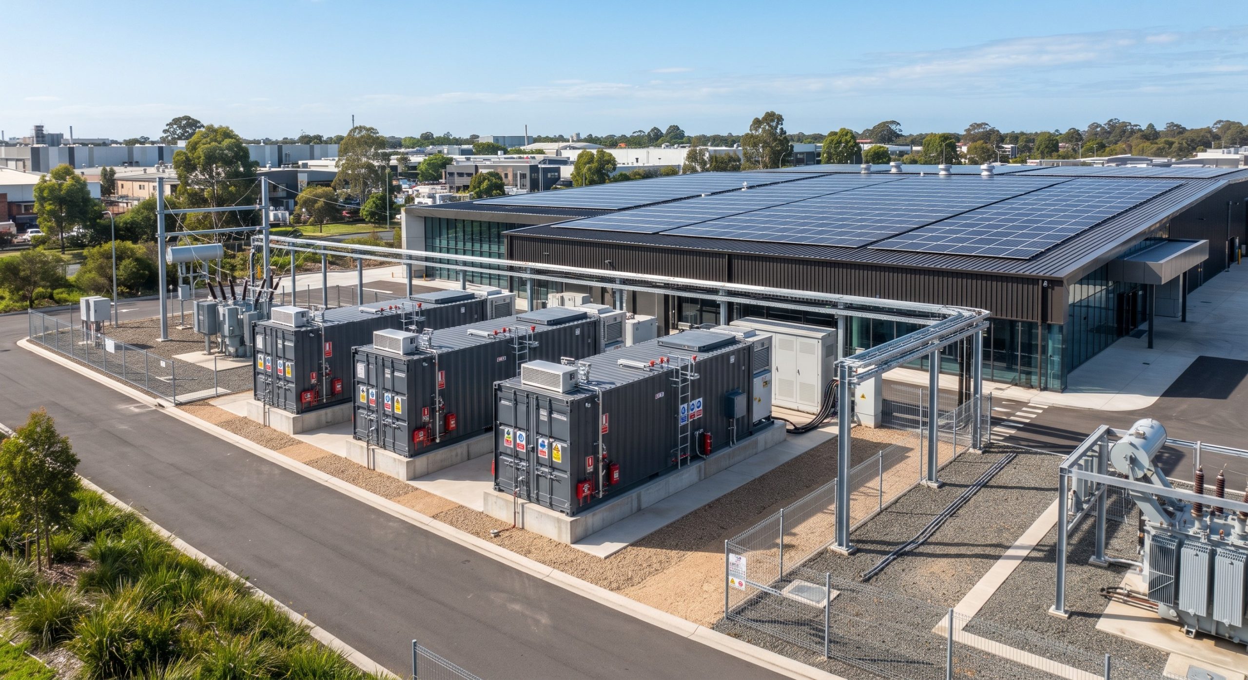 Ready to Deploy: Containerized ESS with fire protection C&I Battery ESS | 10-Year Warranty & Local O&M scenario 1