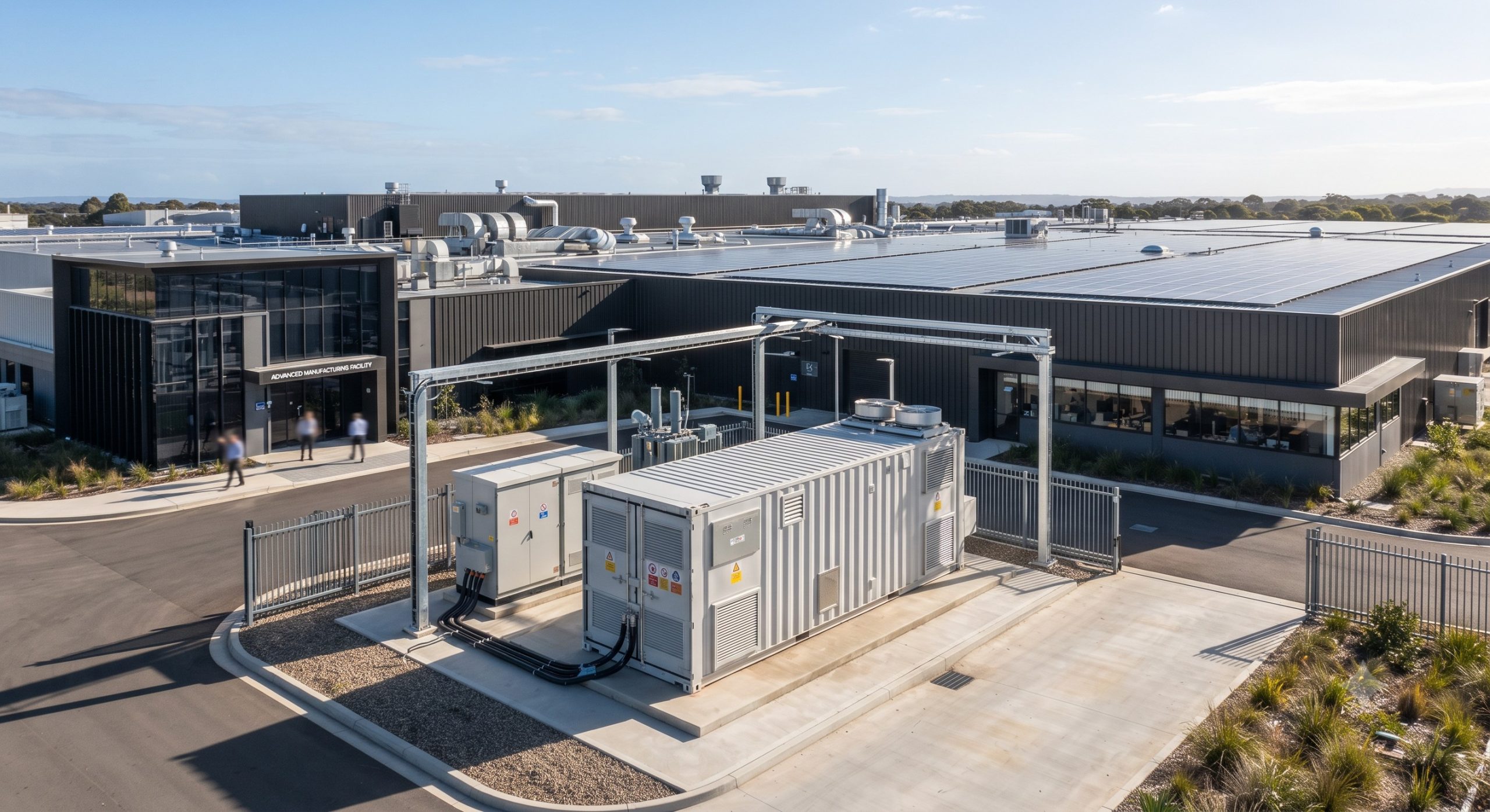 Ready to Deploy: Micro-grid container battery bank Commercial Battery ESS | 10-Year Warranty & Local O&M scenario 1