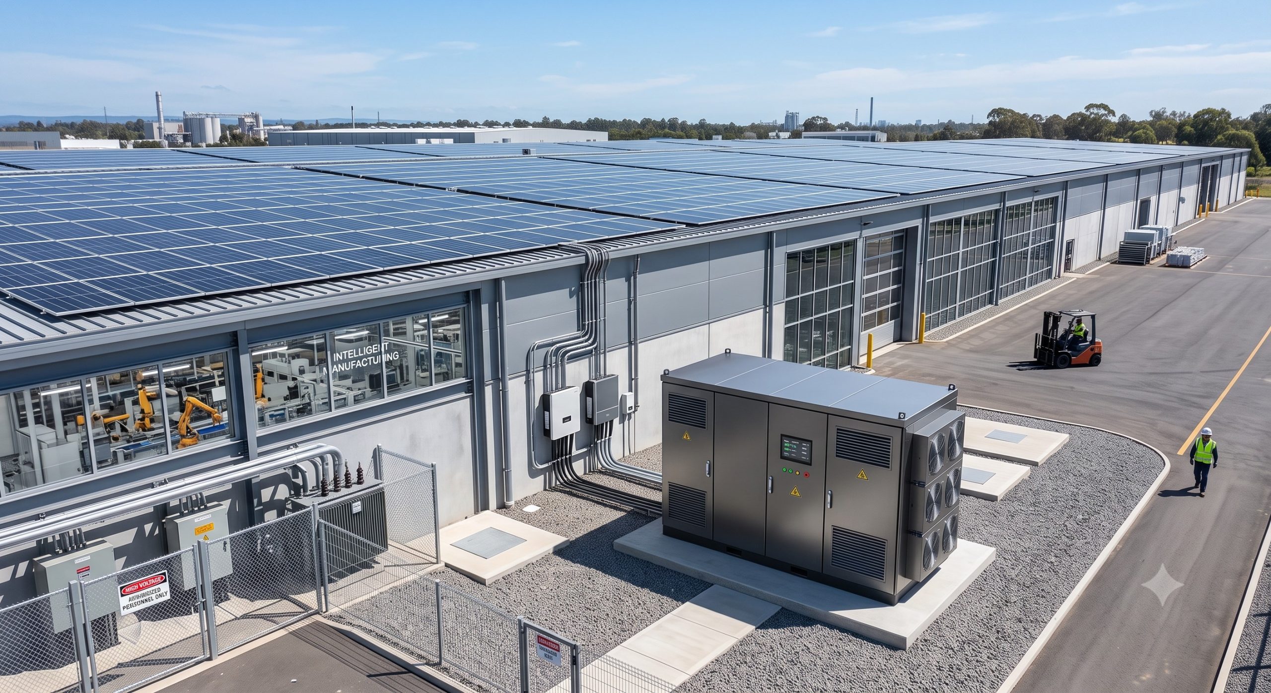 Wholesale Supply: Air-cooled industrial storage cabinet | Commercial Energy Storage Cabinet | Global Delivery scenario 1