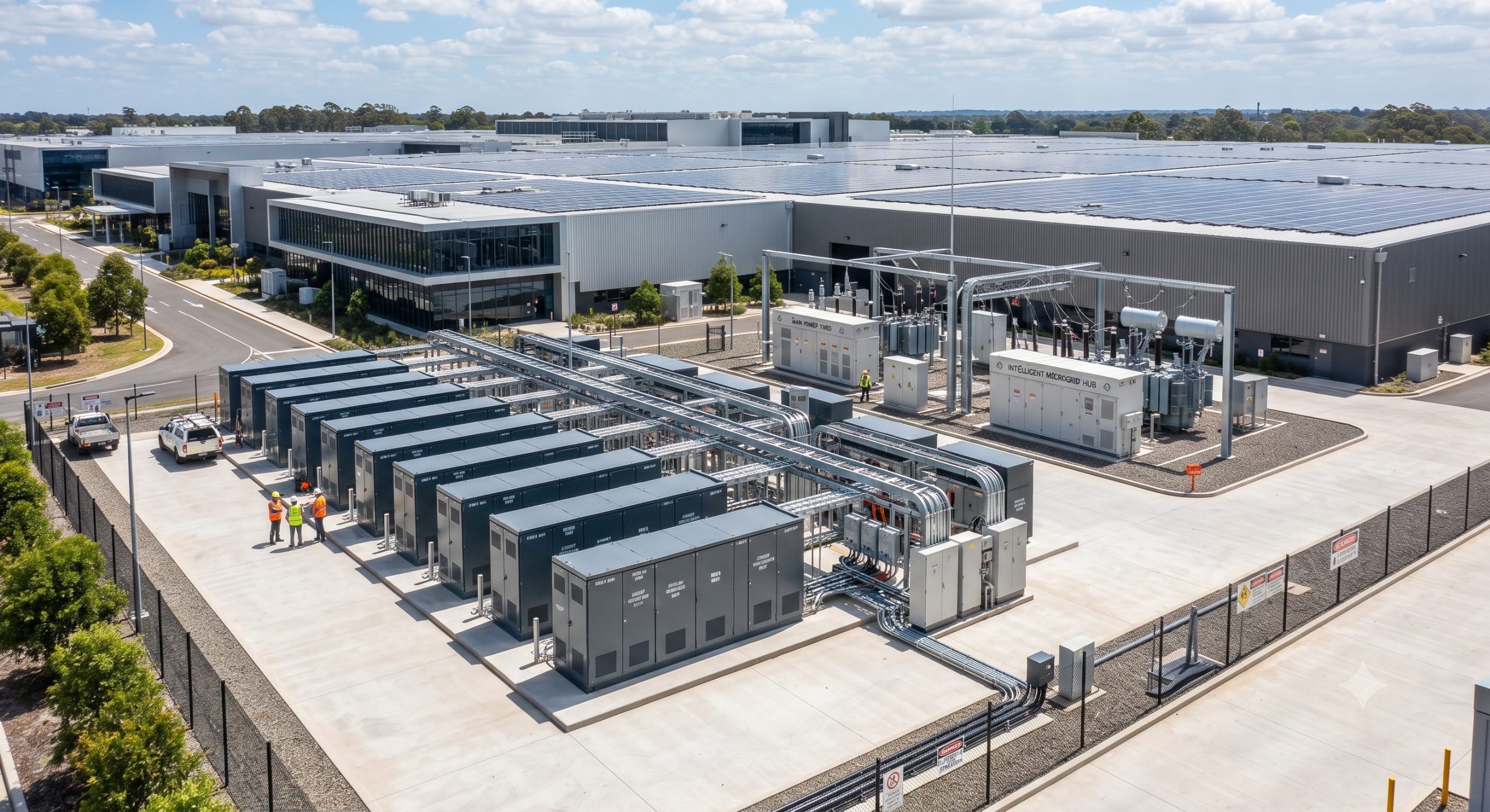 Wholesale Supply: Li-ion Battery Pack Technology Hardware | Commercial Energy Storage Cabinet 372kWh / 215kWh | Global Delivery scenario 1