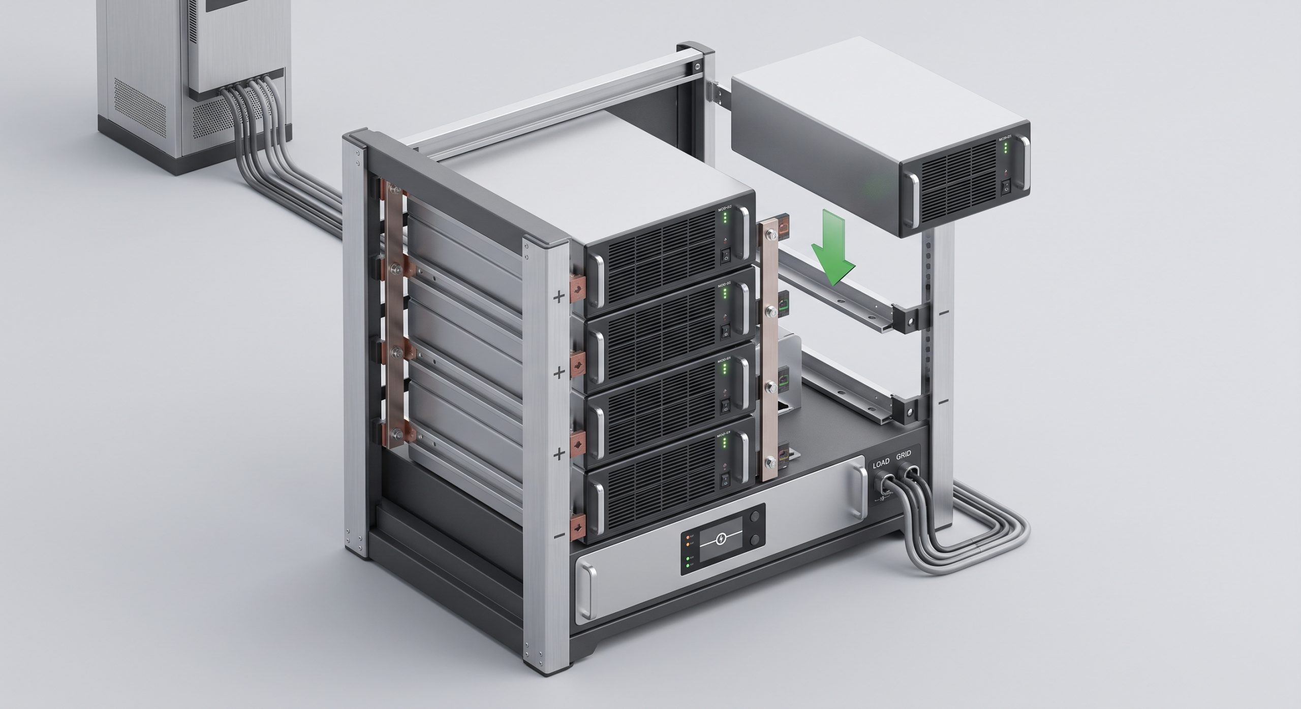 Ready to Deploy: Battery module parallel connection kit Commercial Battery ESS | 10-Year Warranty & Local O&M - Image 3