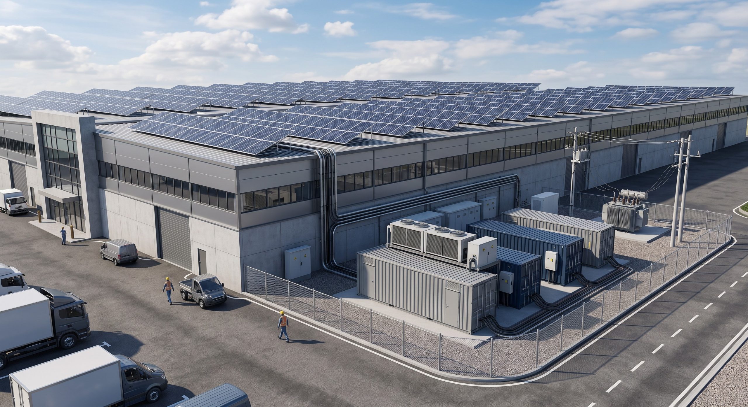 Wholesale Supply: Rugged container energy storage plant | Commercial Energy Storage Cabinet | Global Delivery scenario 1